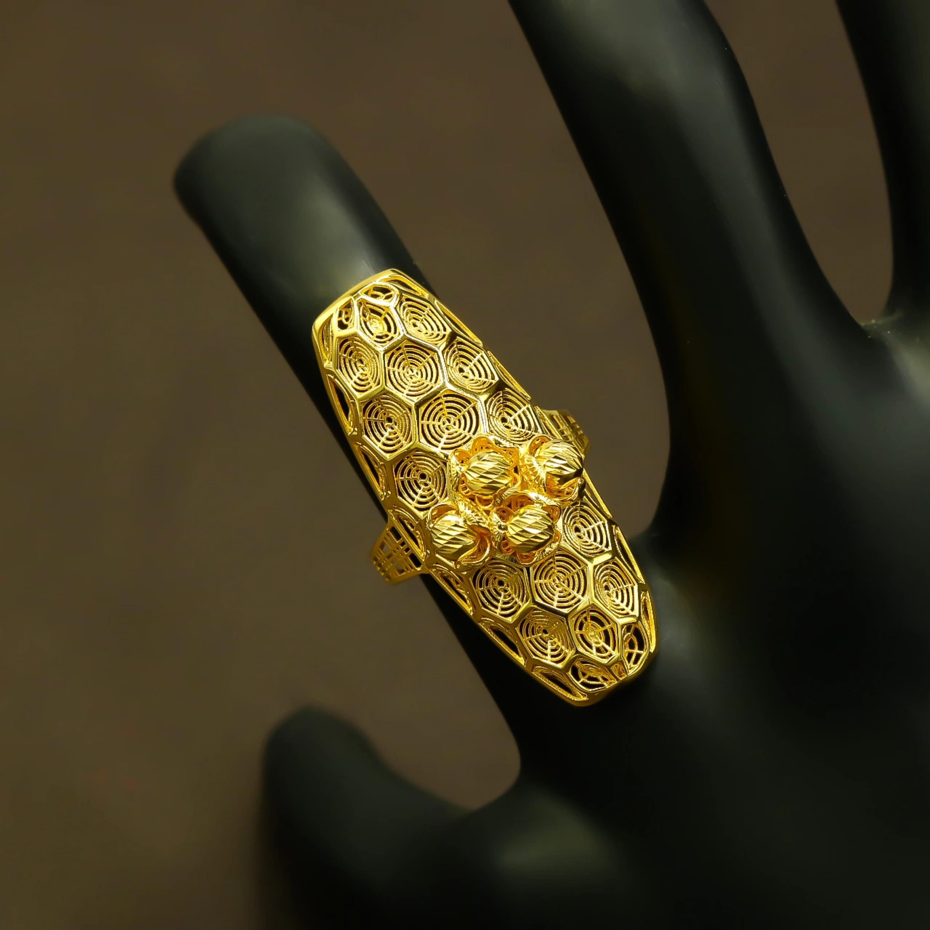 Dorika Toplu 14 Ayar Altın Yüzük