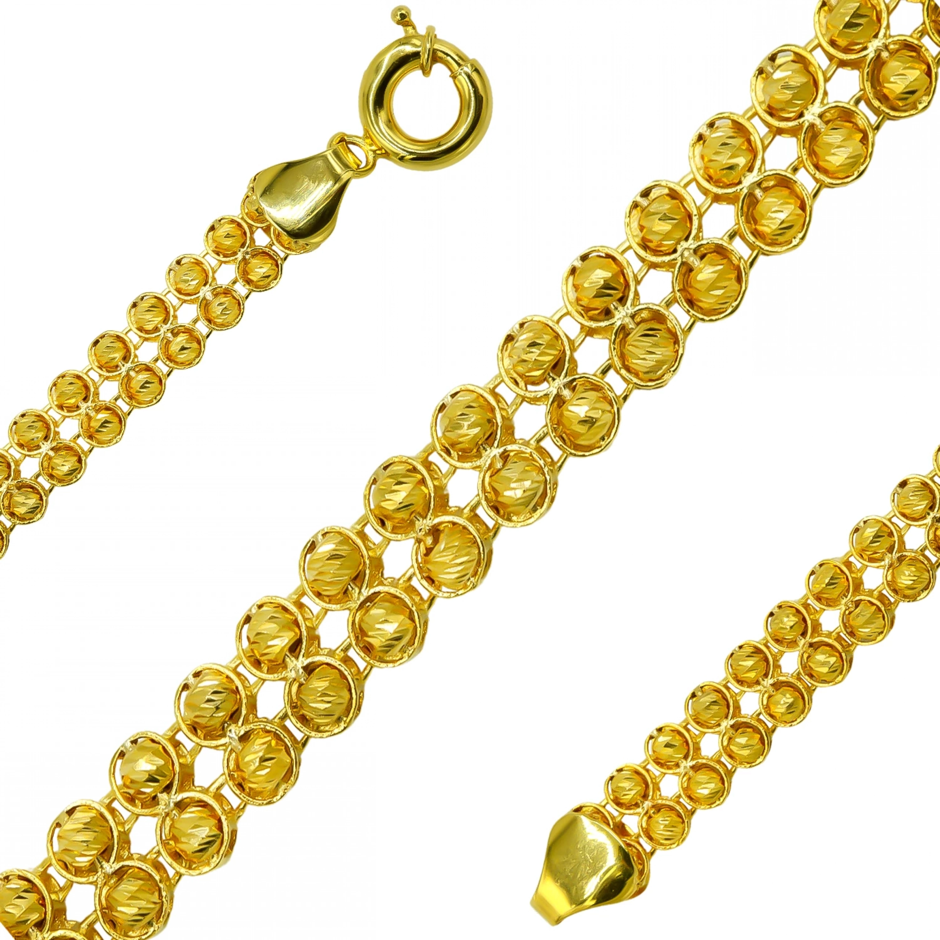 Dorikalı 14 Ayar Altın Bileklik