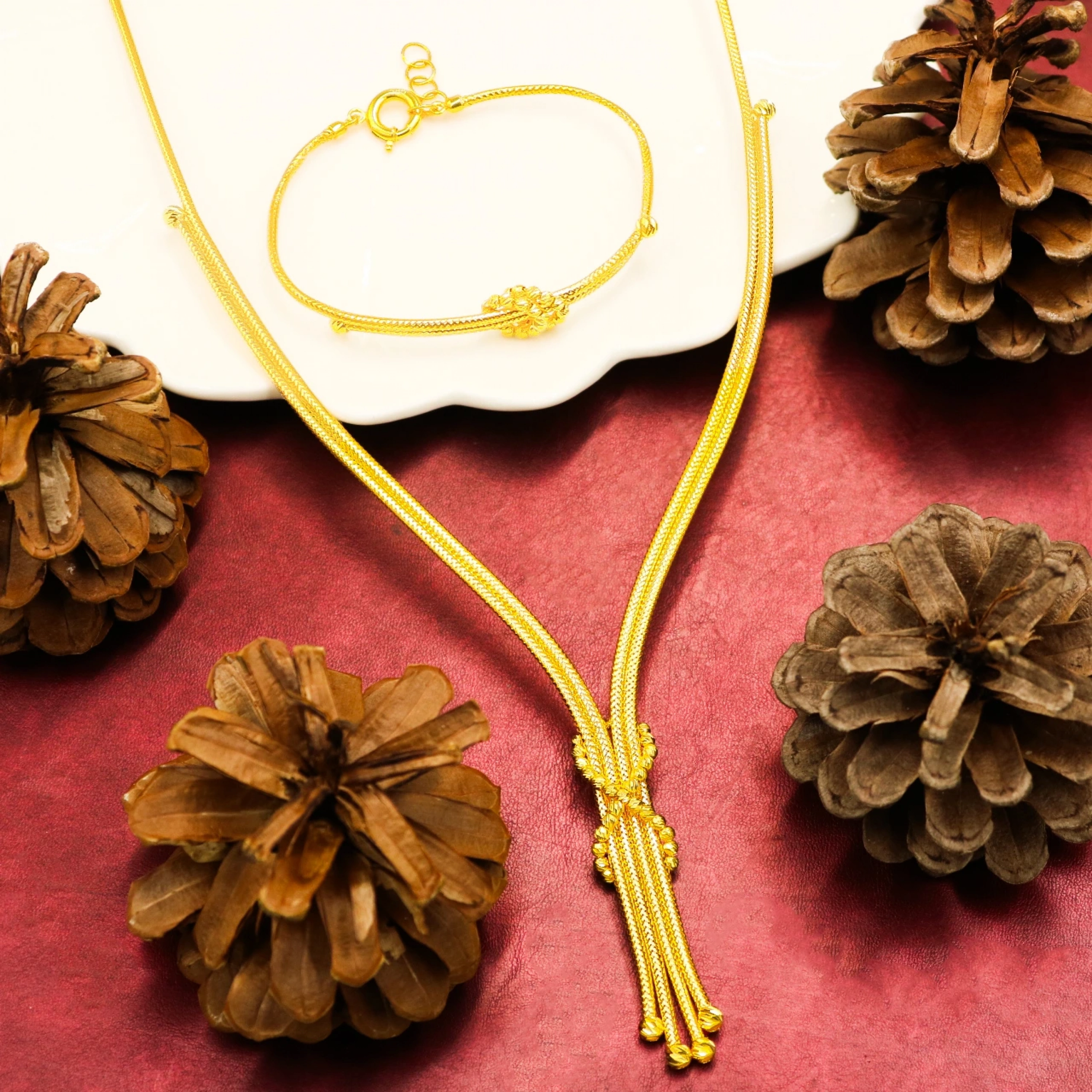 Örgü Tasarım 14 Ayar Altın Set