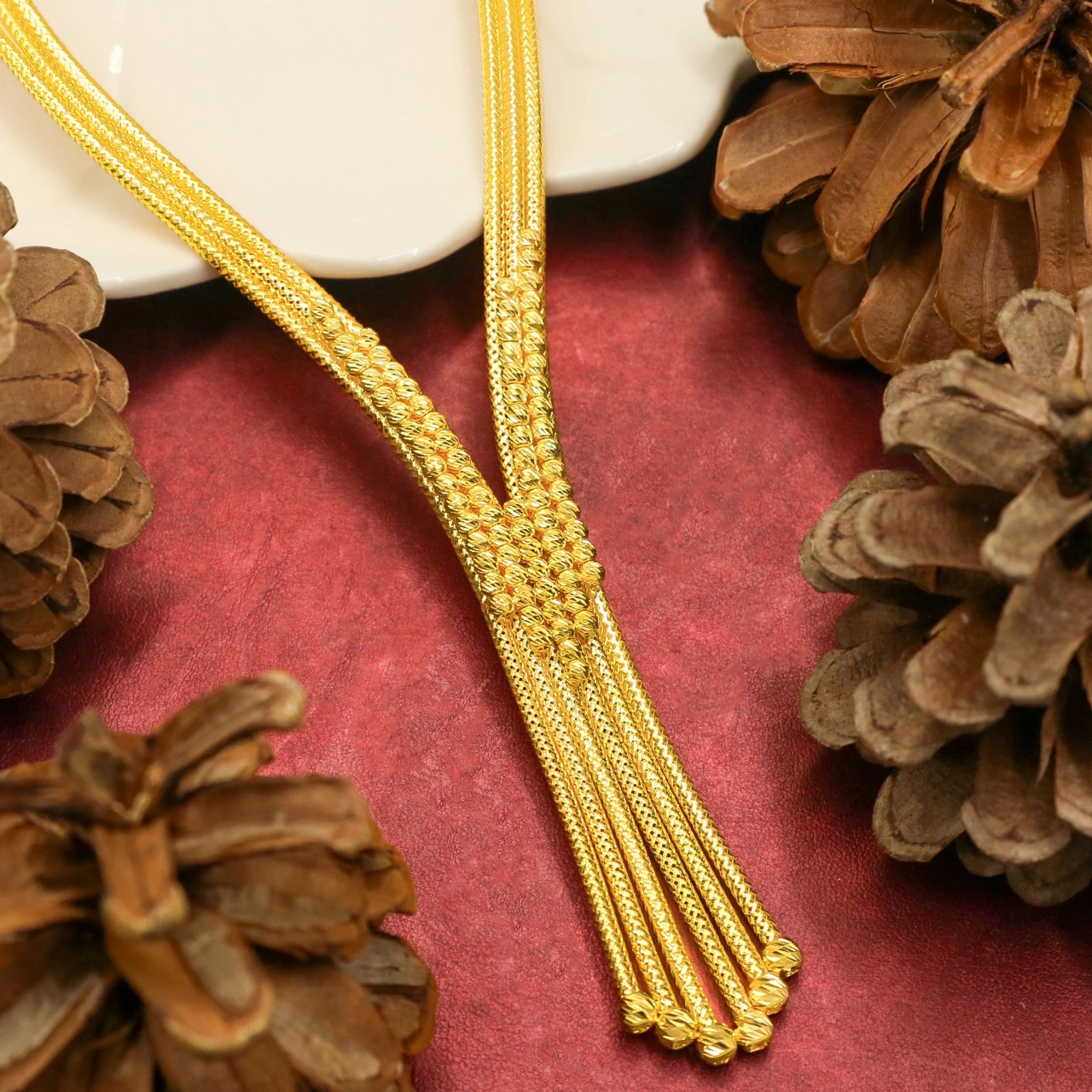 Dorika Hasır Model 22 Ayar Altın Set