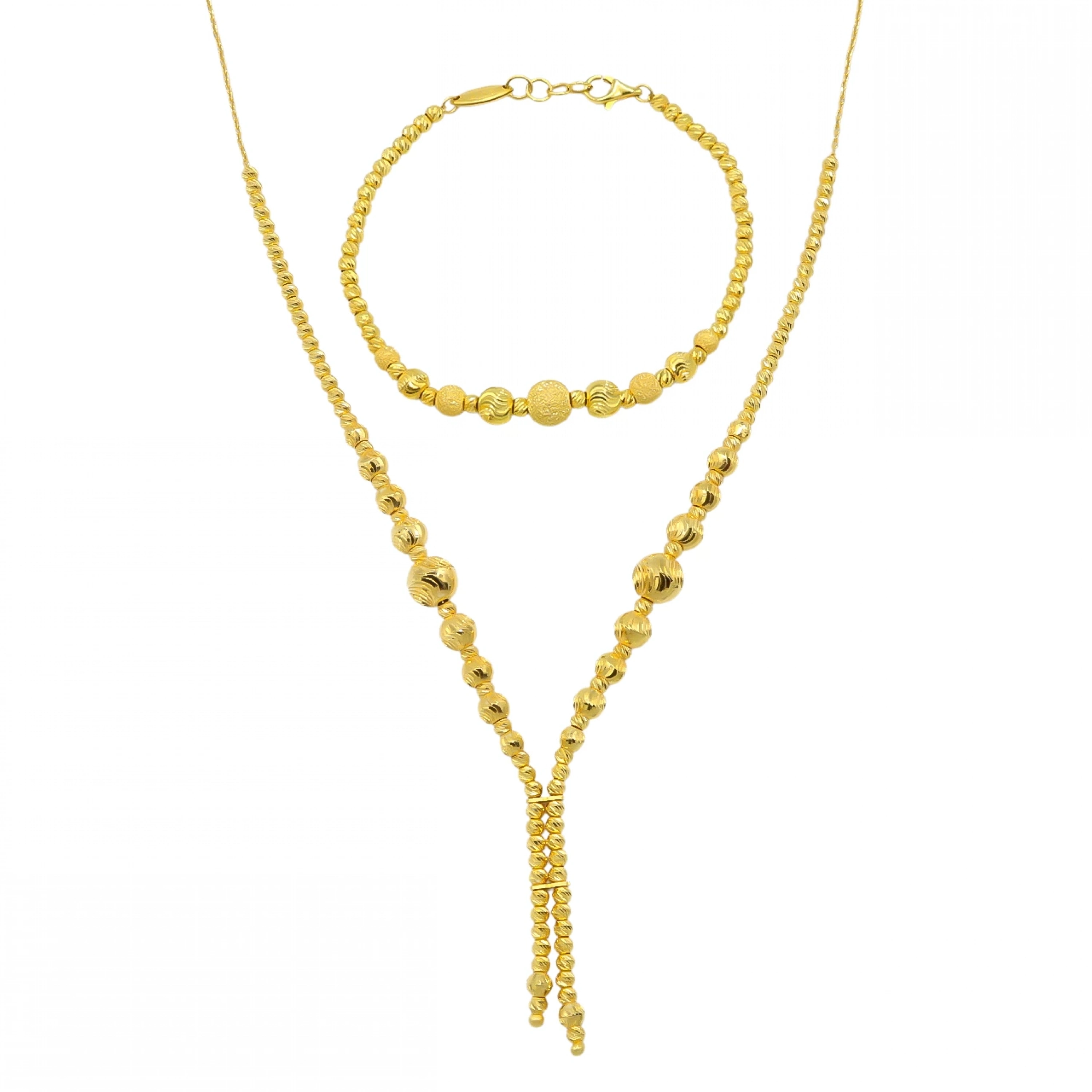 Dorikalı 22 Ayar Altın Set