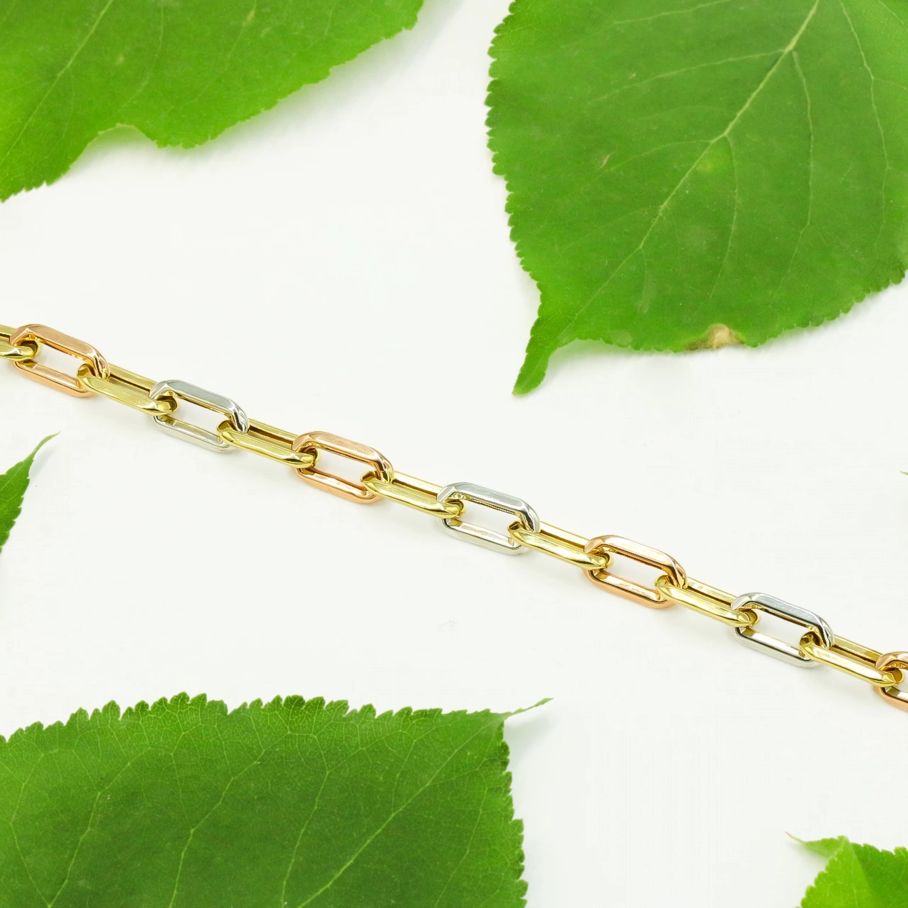 El İşi 14 Ayar Altın Bileklik