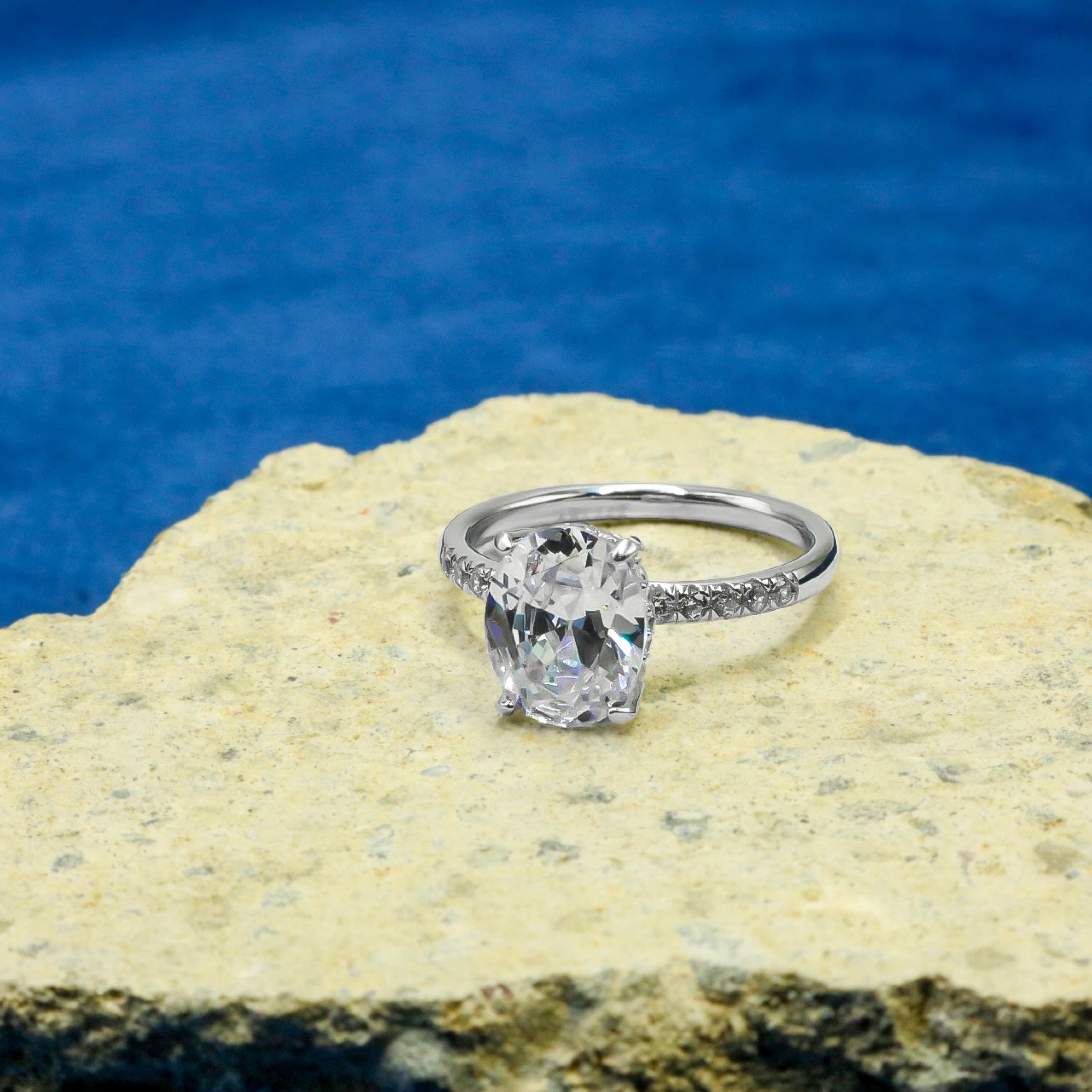 Fantazi Tektaş 14 Ayar Altın Yüzük