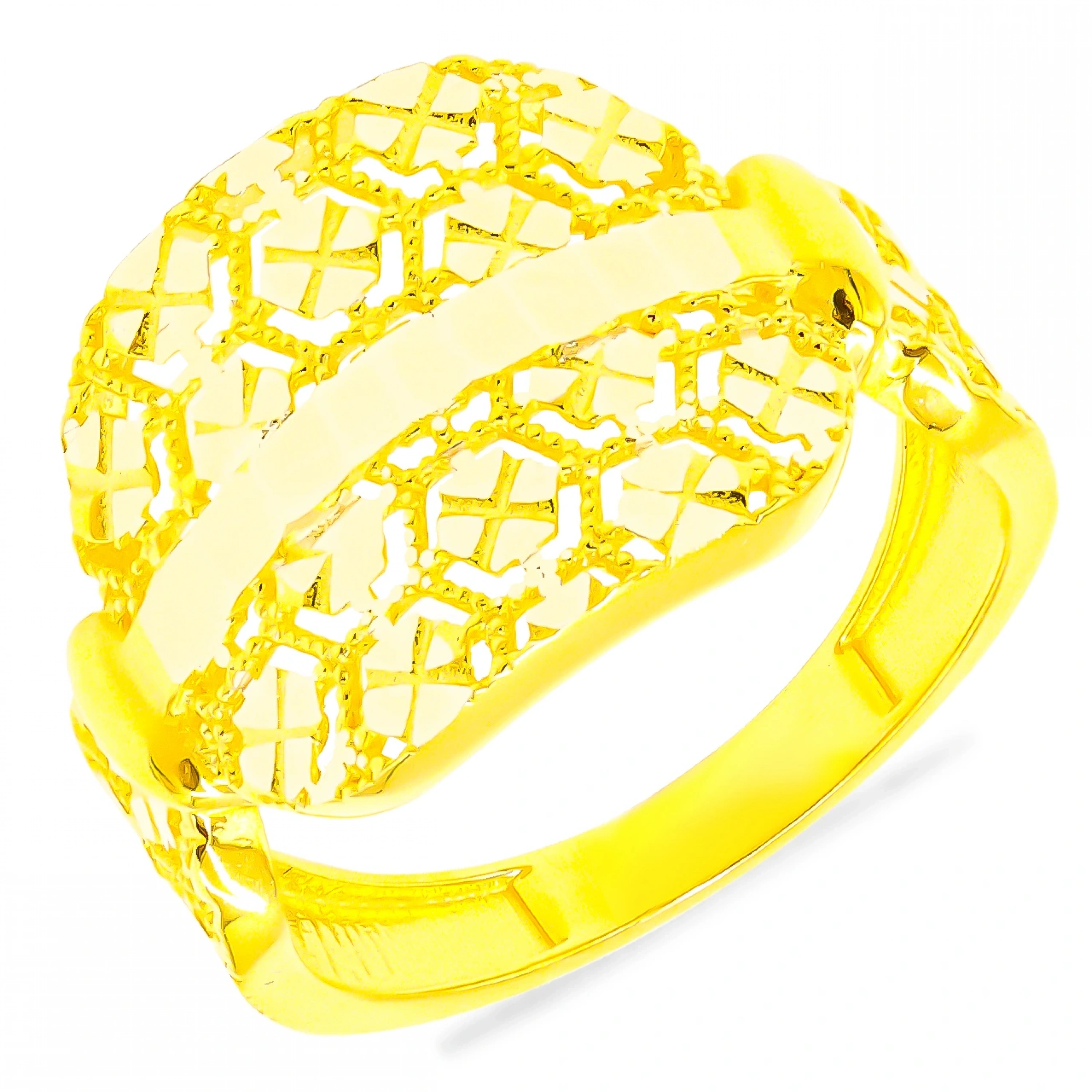 Fantezi 14 Ayar Altın Yüzük