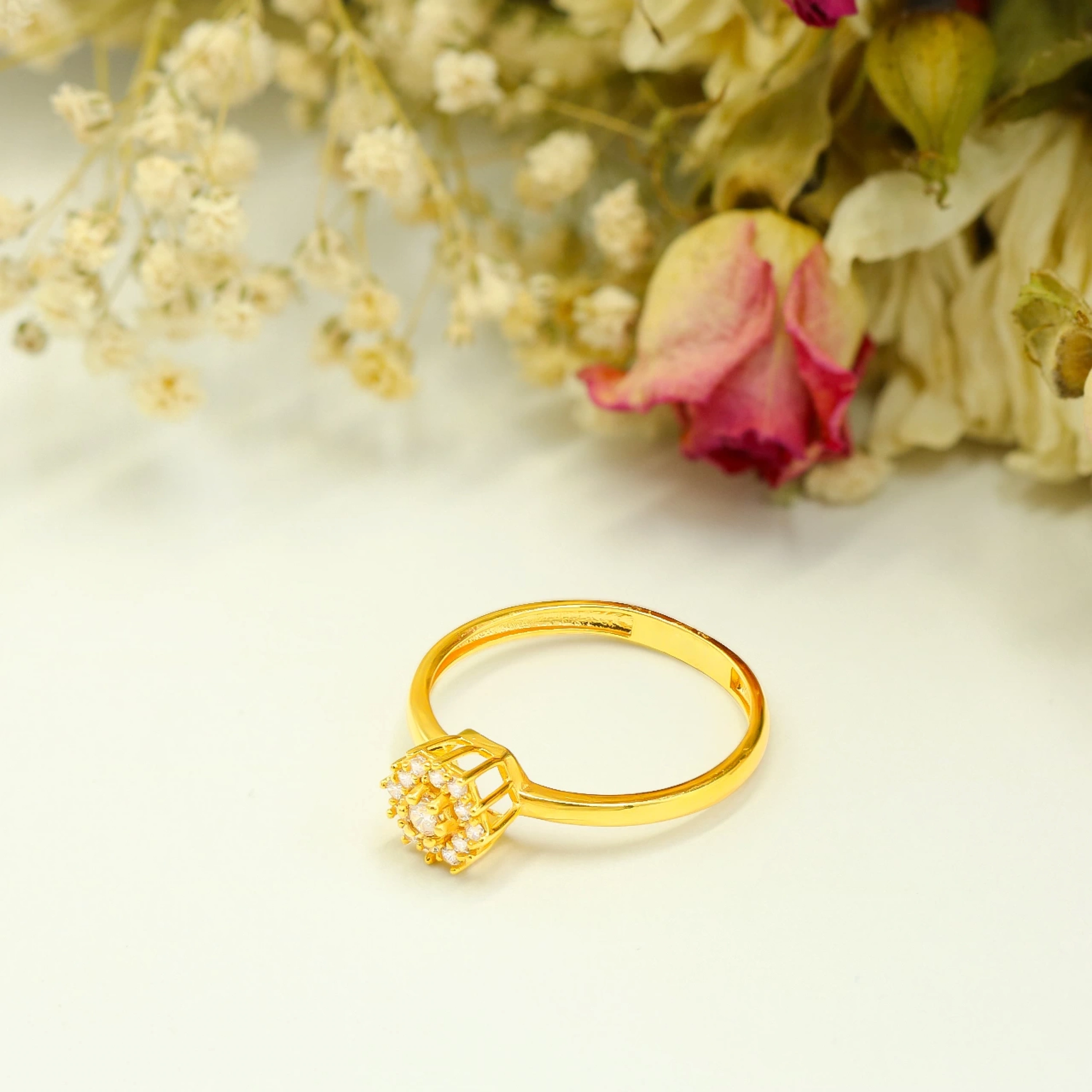 Fantezi 22 Ayar Altın Yüzük