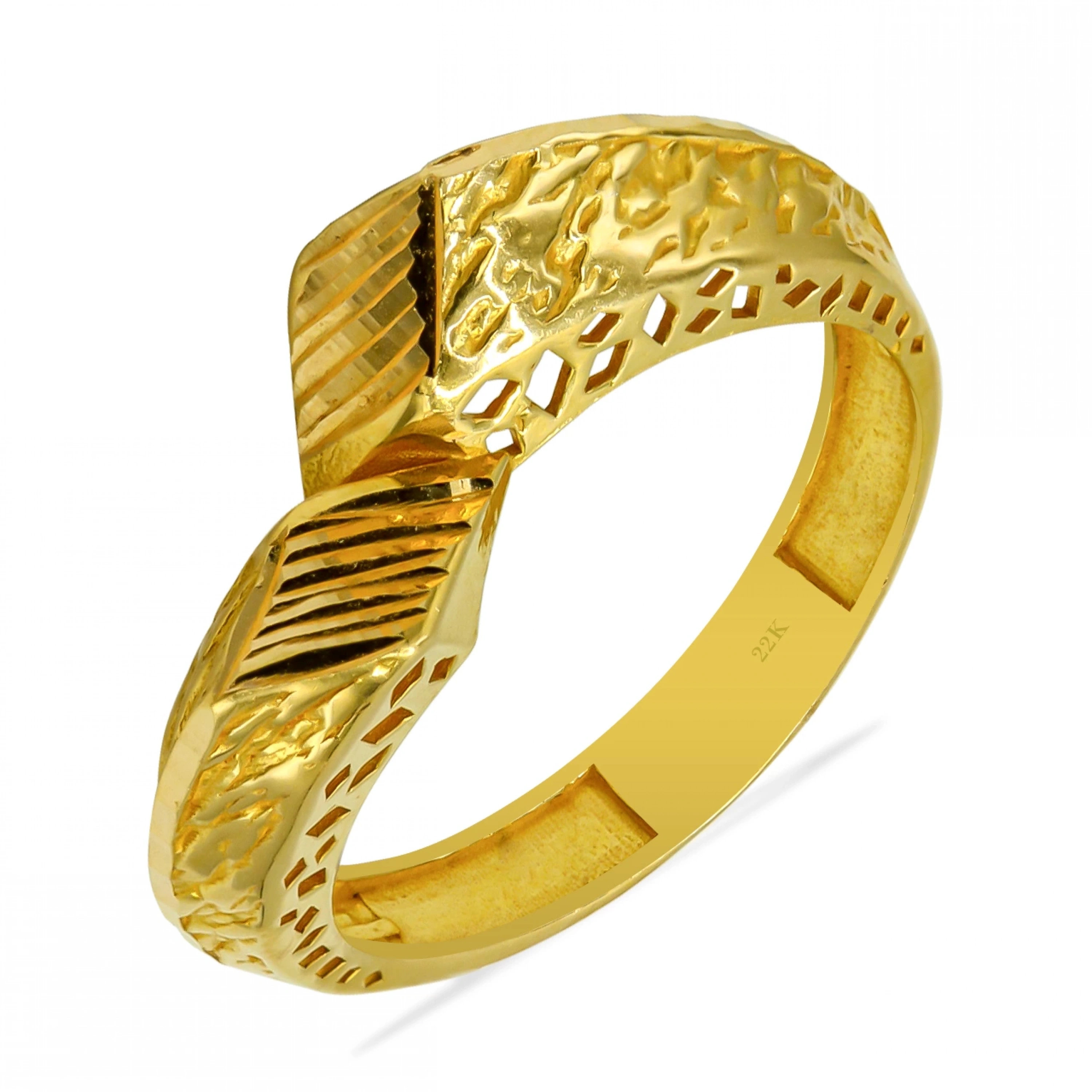 Fantezi 22 Ayar Altın Yüzük