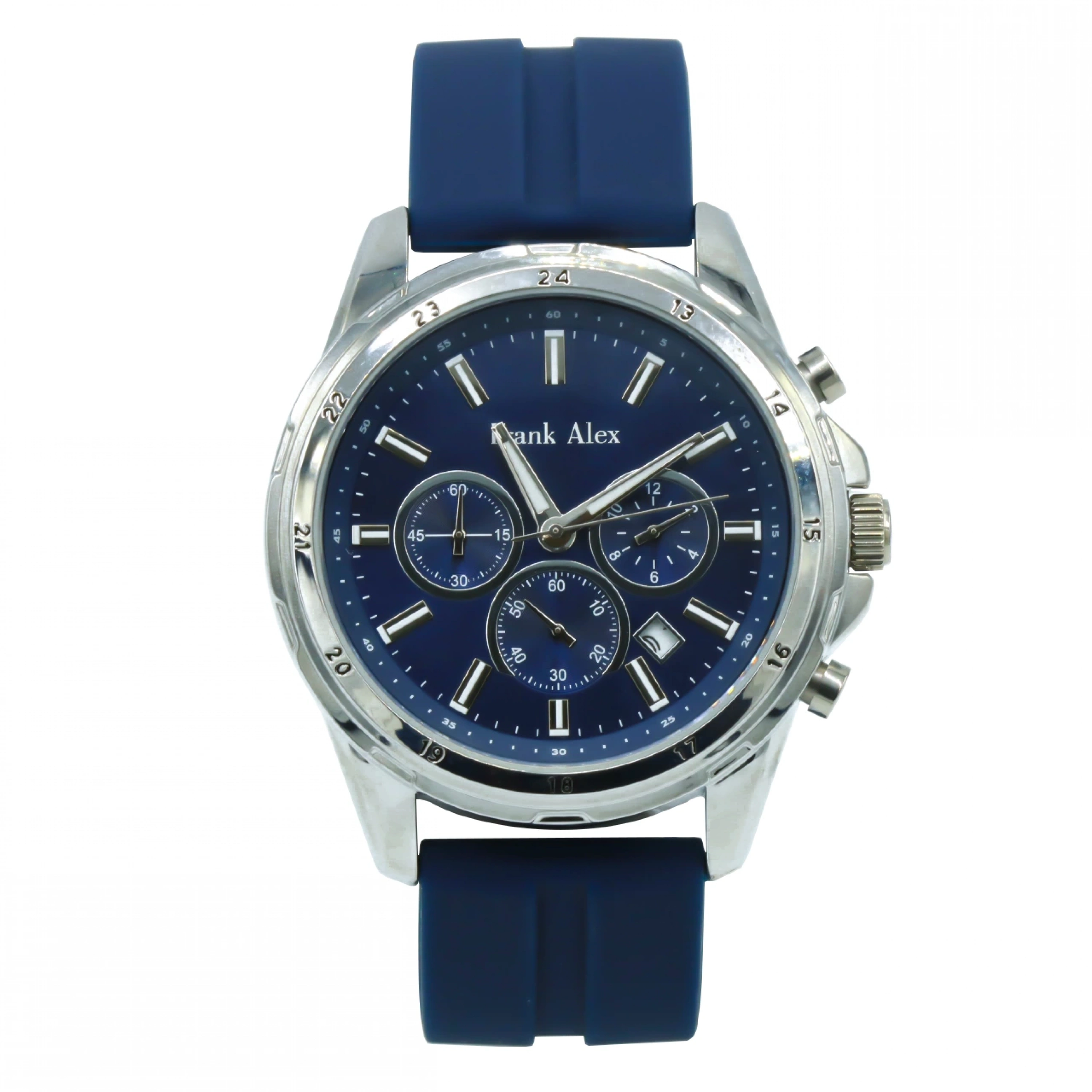 Frank Alex Blue White Model