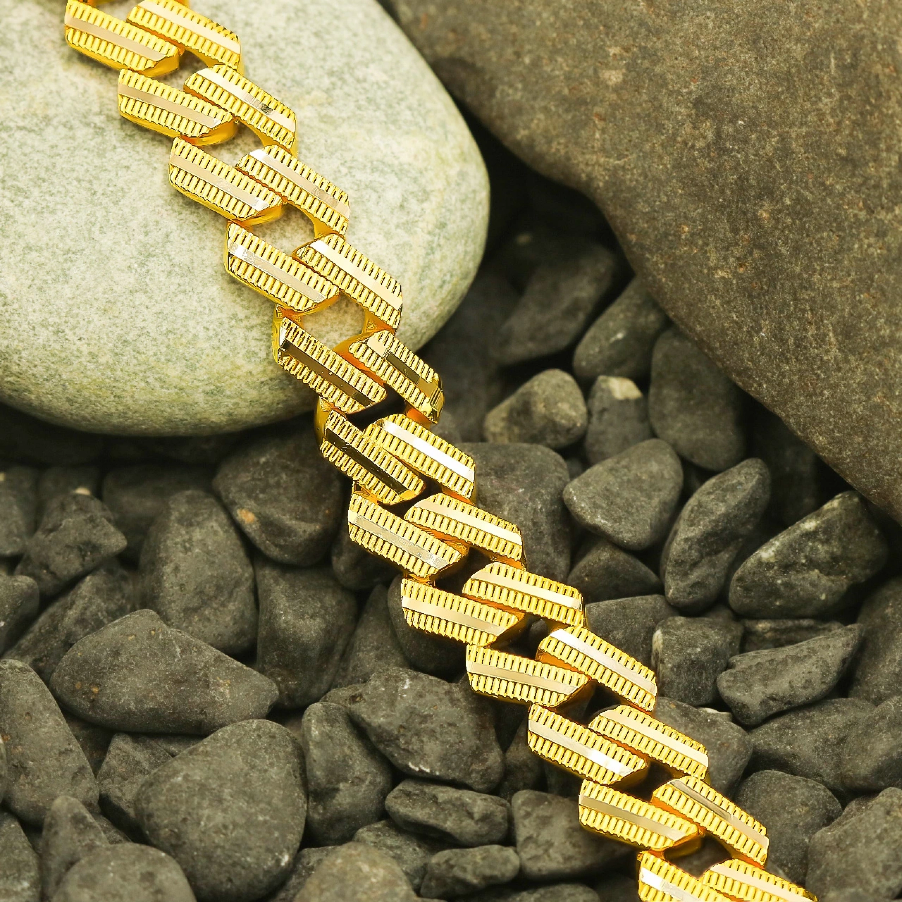 Gurmet Model 14 Ayar Altın Bileklik