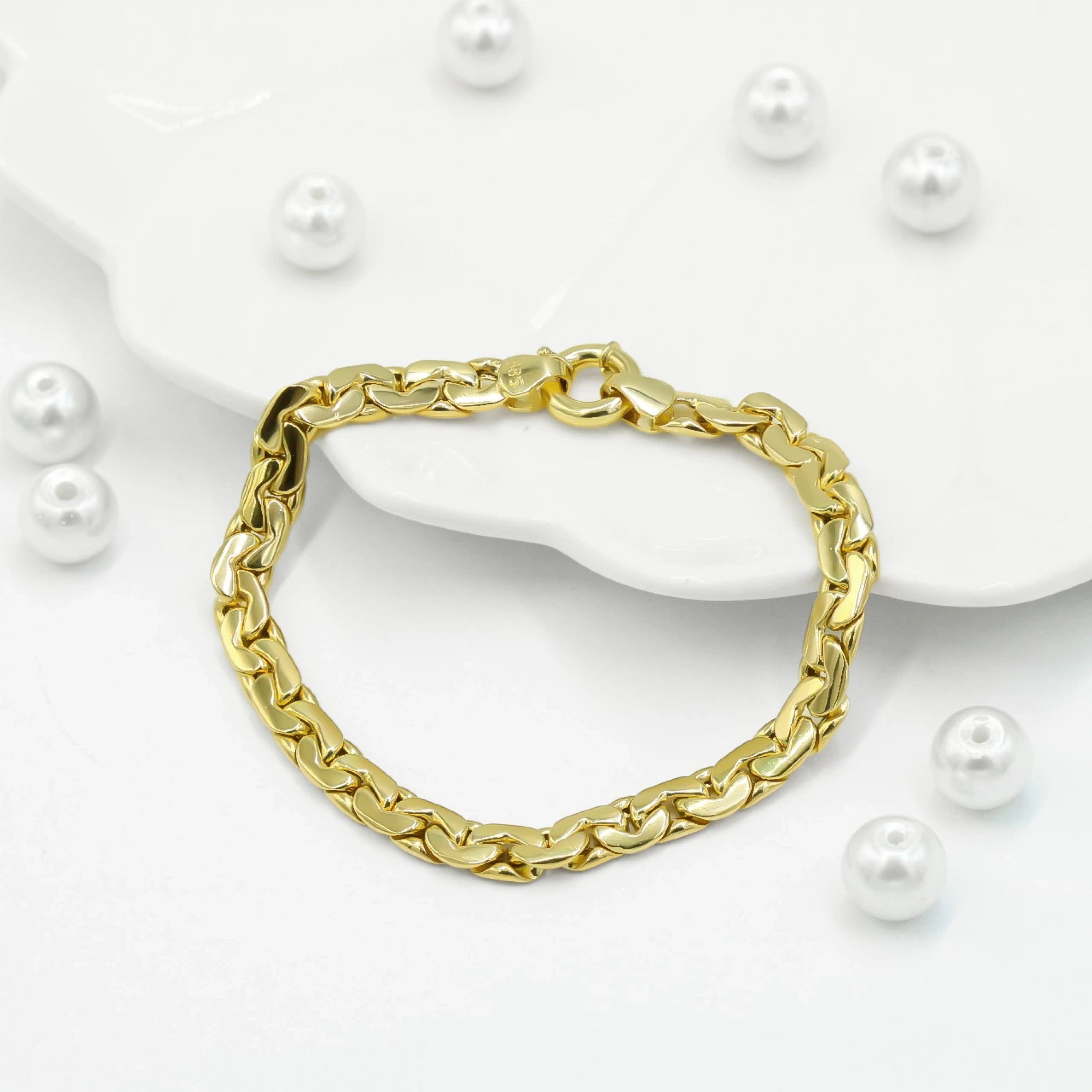 Gurmet 14 Ayar Altın Bileklik