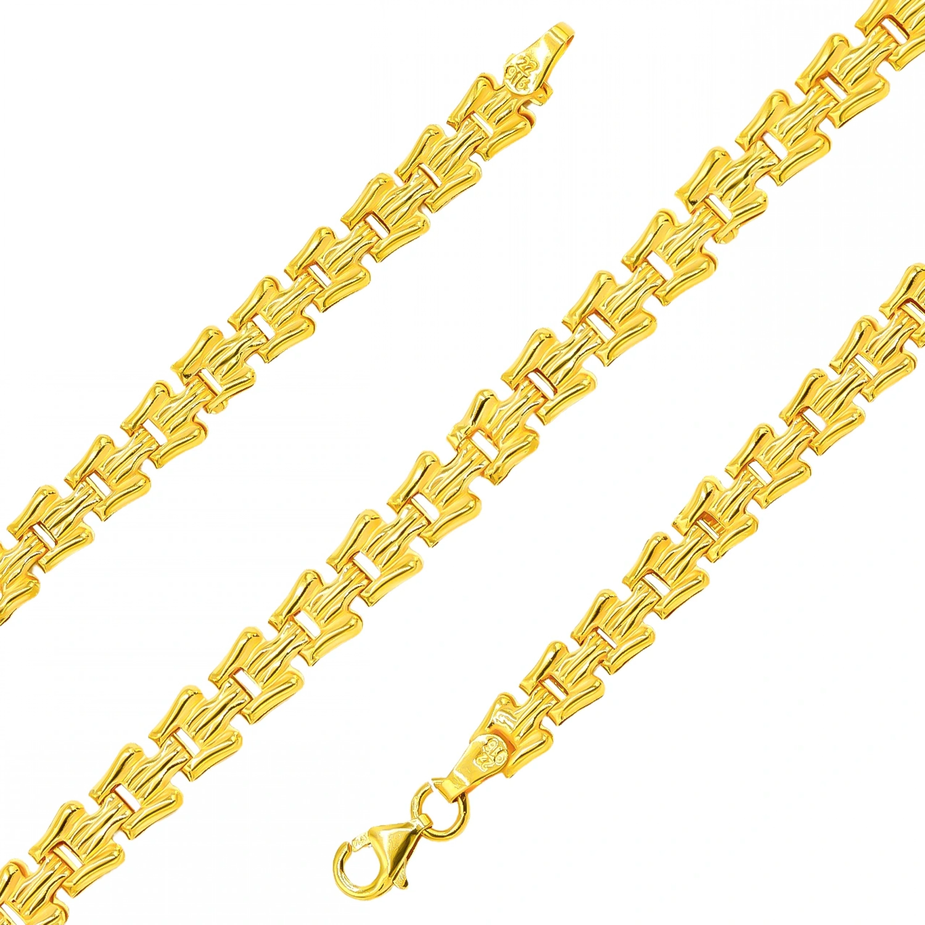 Kordon Tasarım 22 Ayar Altın Bileklik