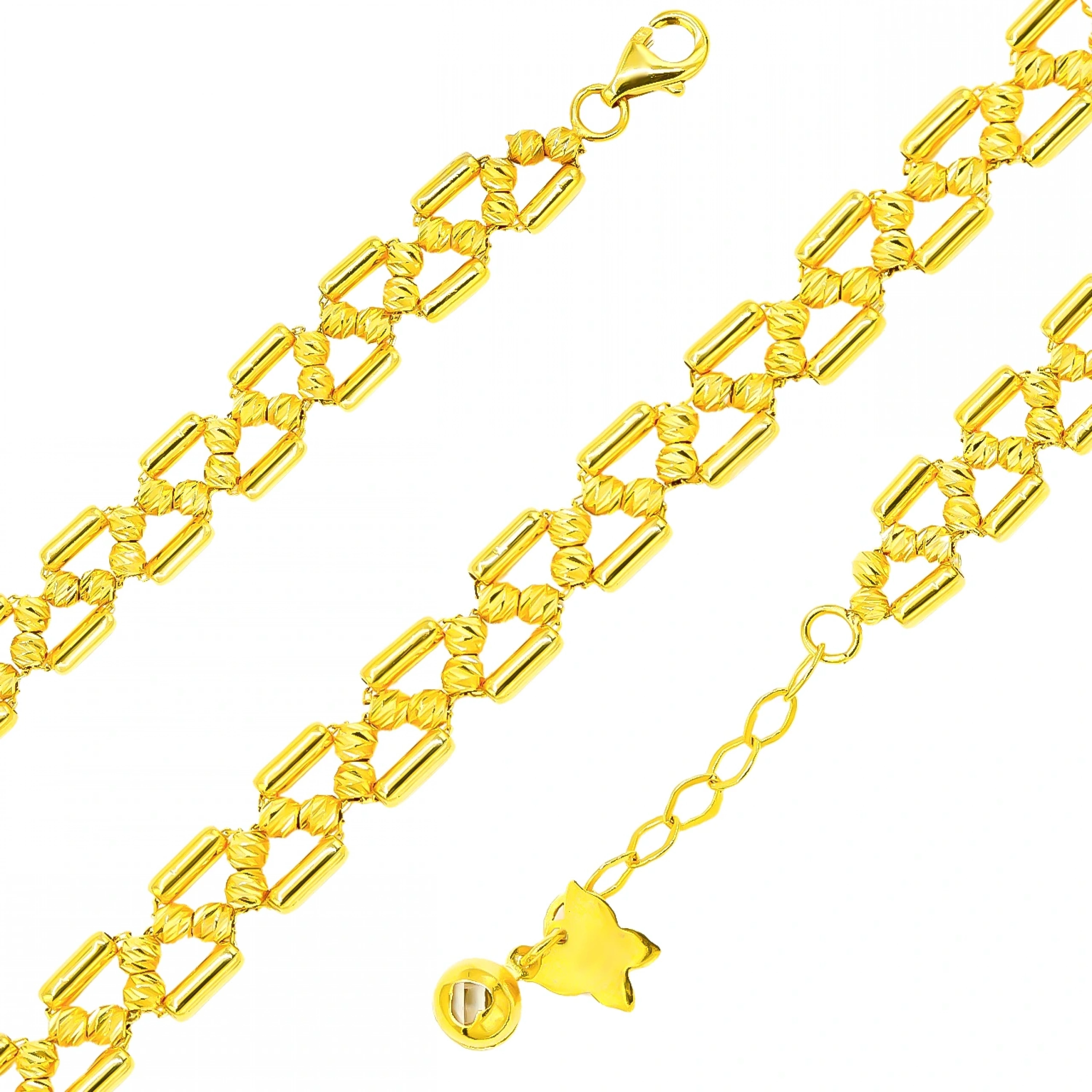 Dorika 14 Ayar Altın Bileklik