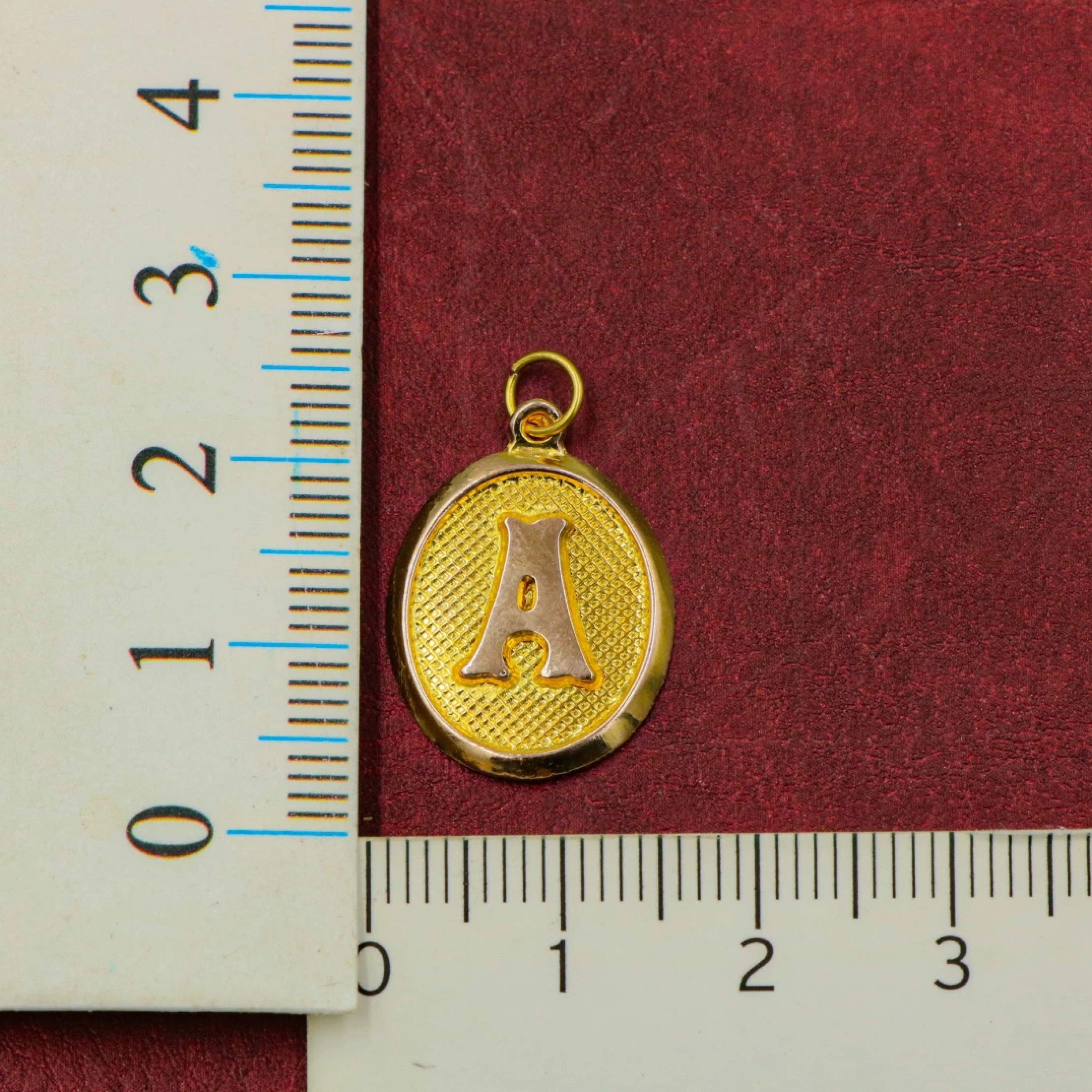 Harfli 14 Ayar Altın Kolye Ucu (Her Harf Mevcut)