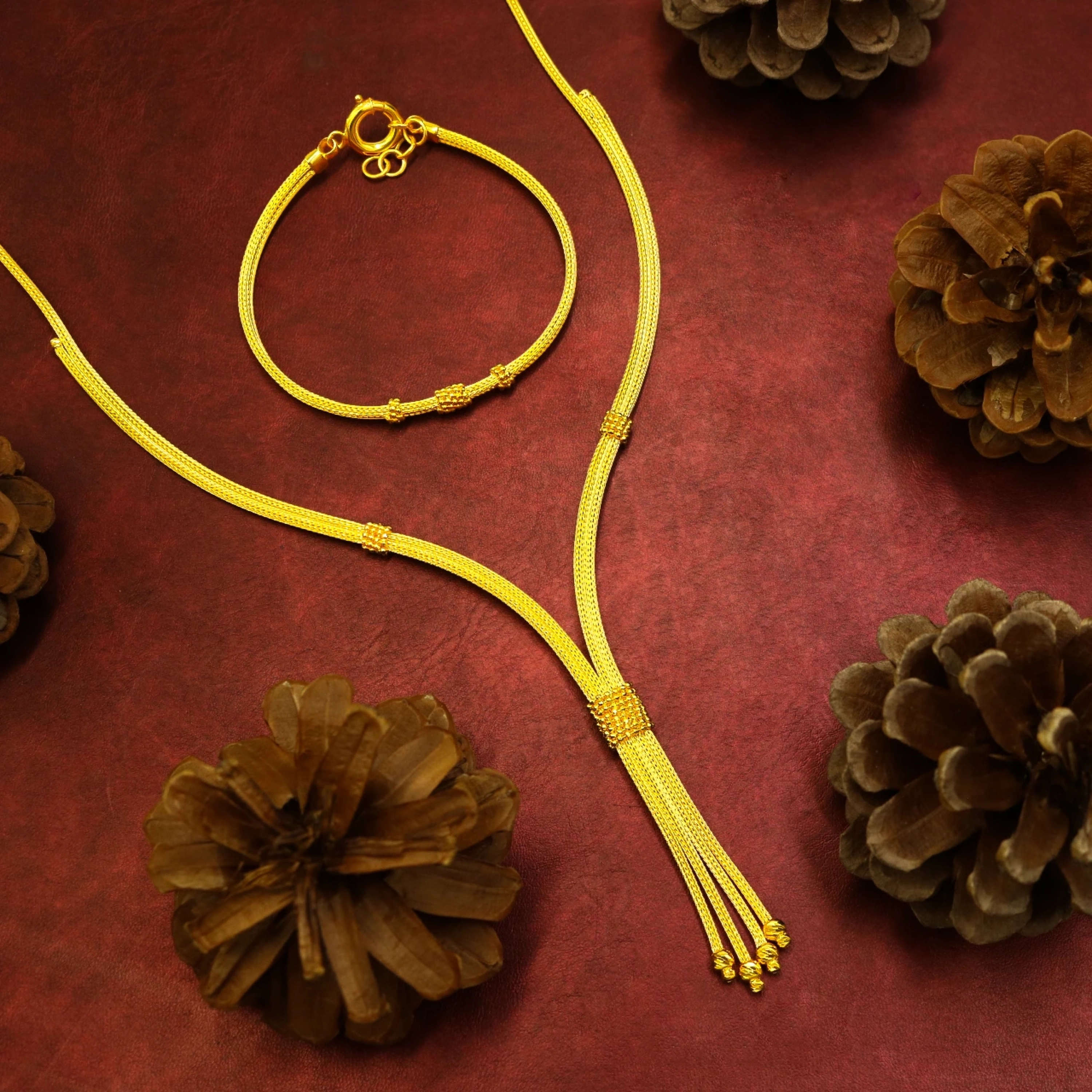 Hasır Dorika Model 14 Ayar Altın Set