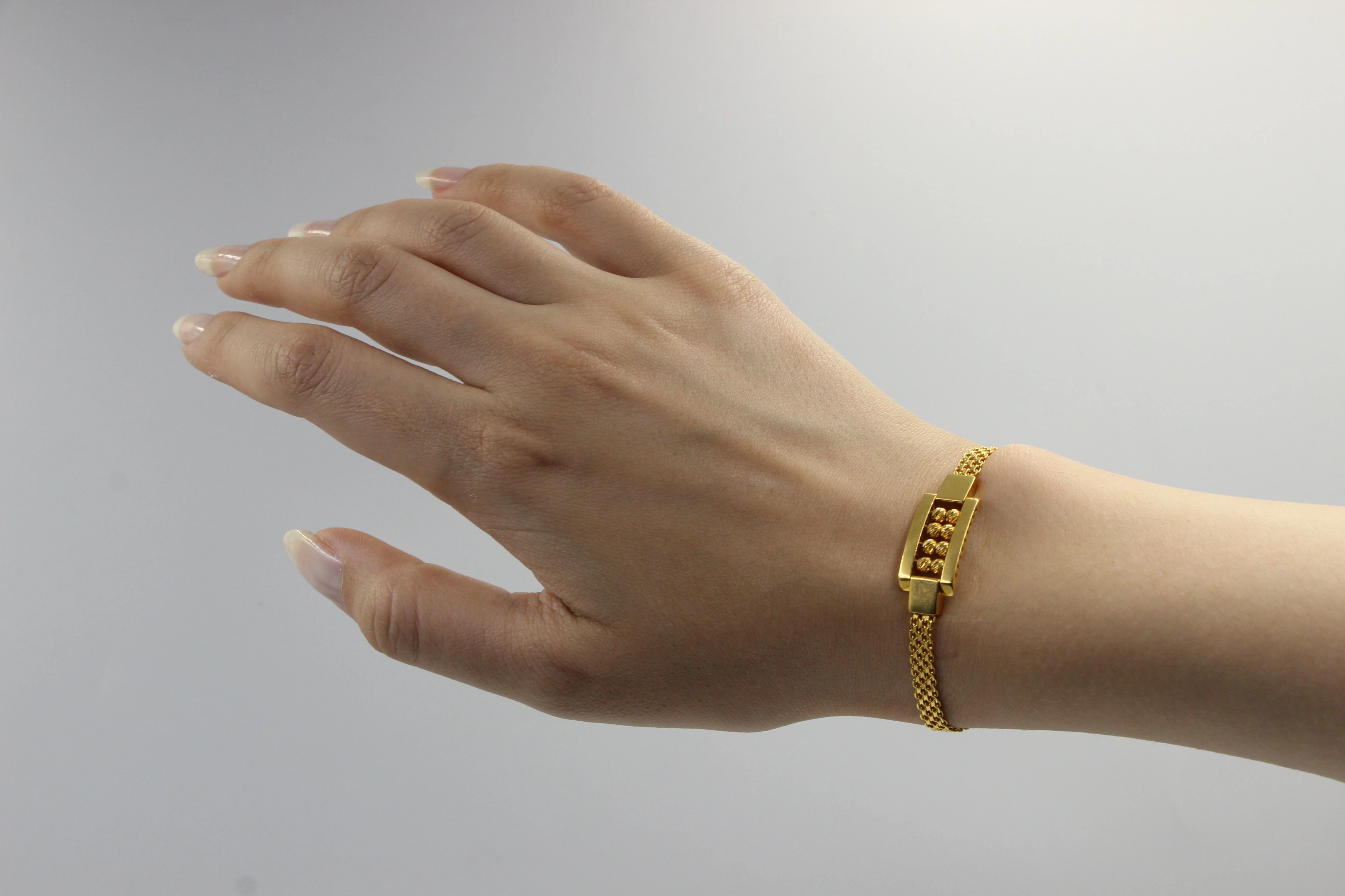 Hasır Dorika Toplu 14 Ayar Bileklik