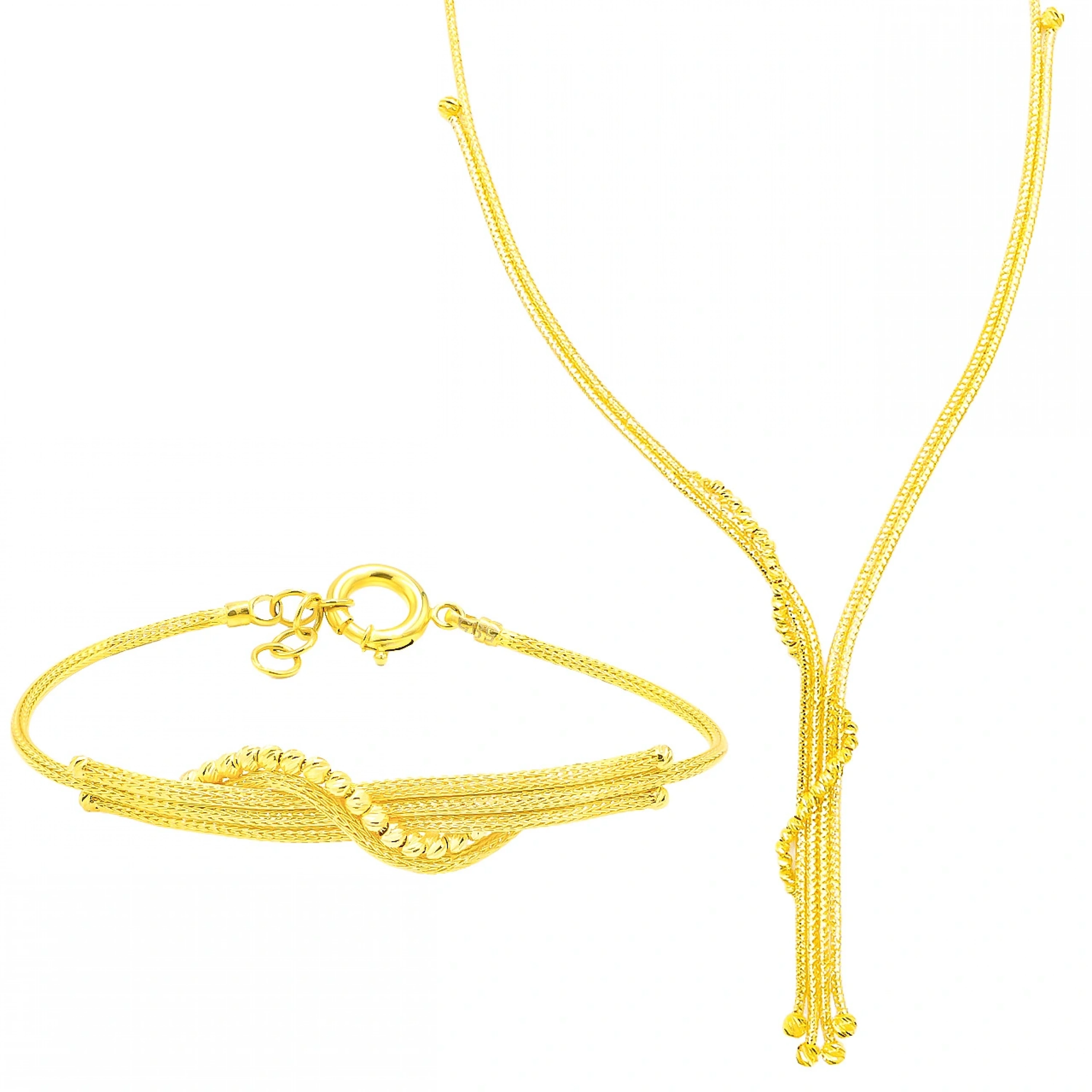 Sarmaşık Model 14 Ayar Altın Set