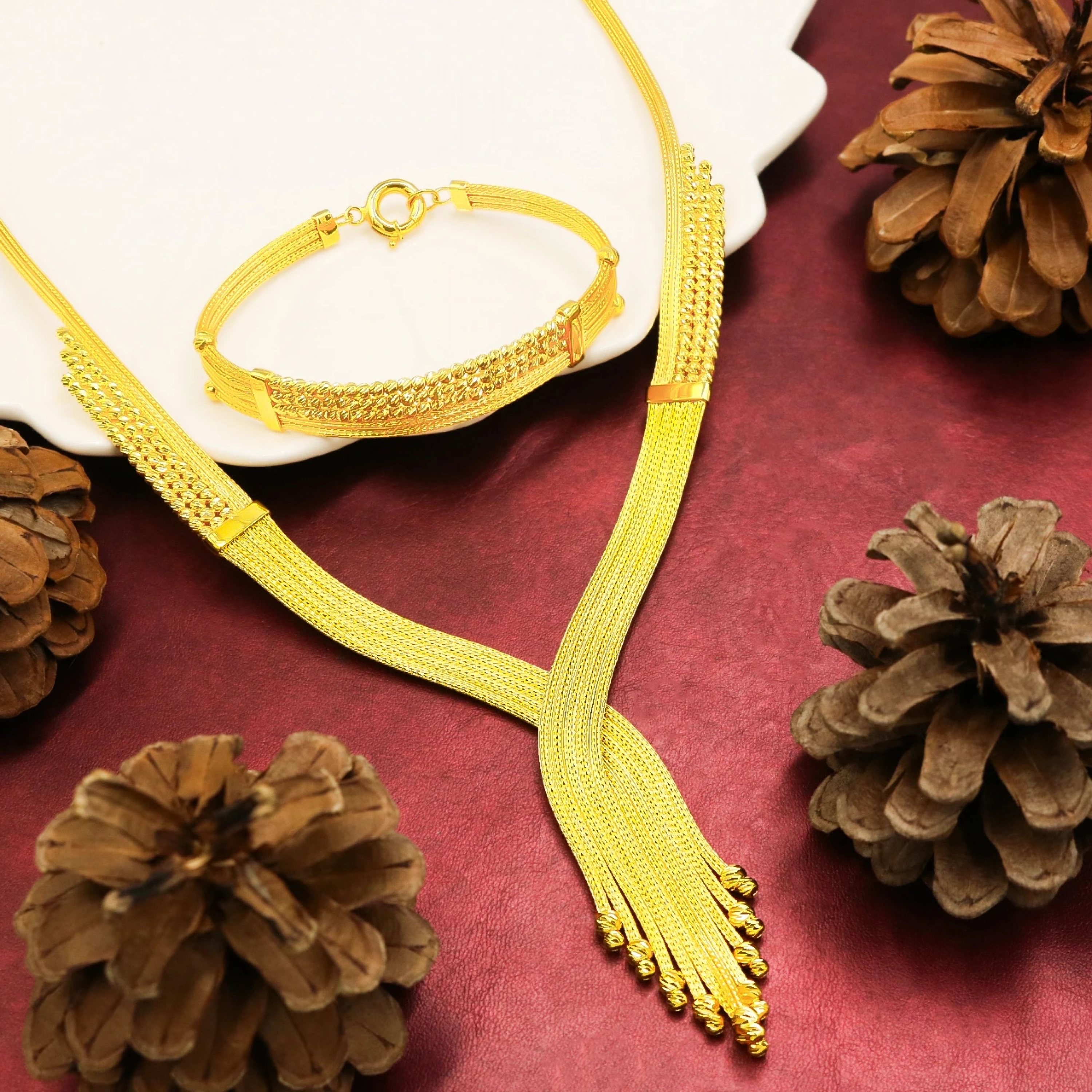 Dorika Model 14 Ayar Altın Set