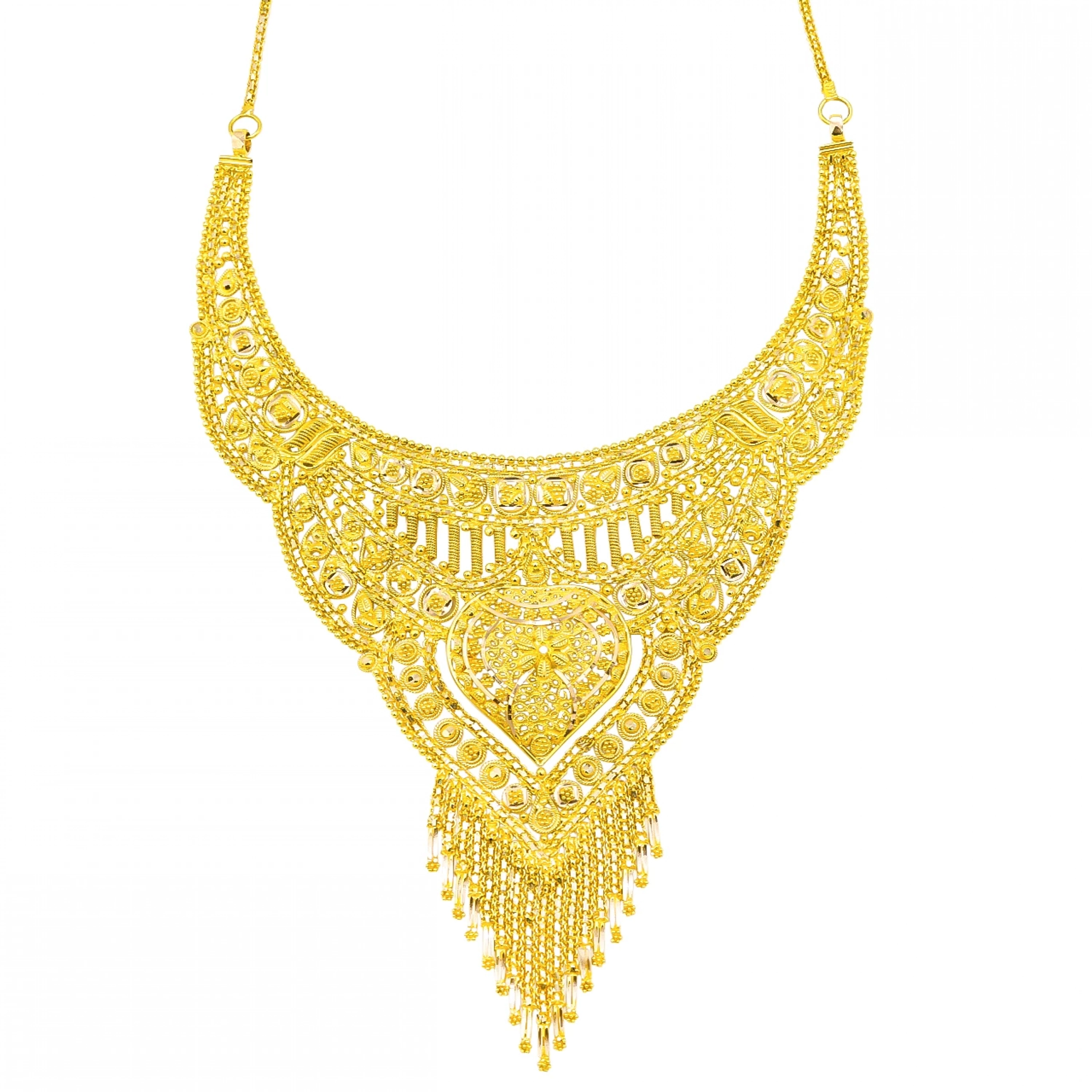 Hint İşi Akıtma 14 Ayar Gerdanlık