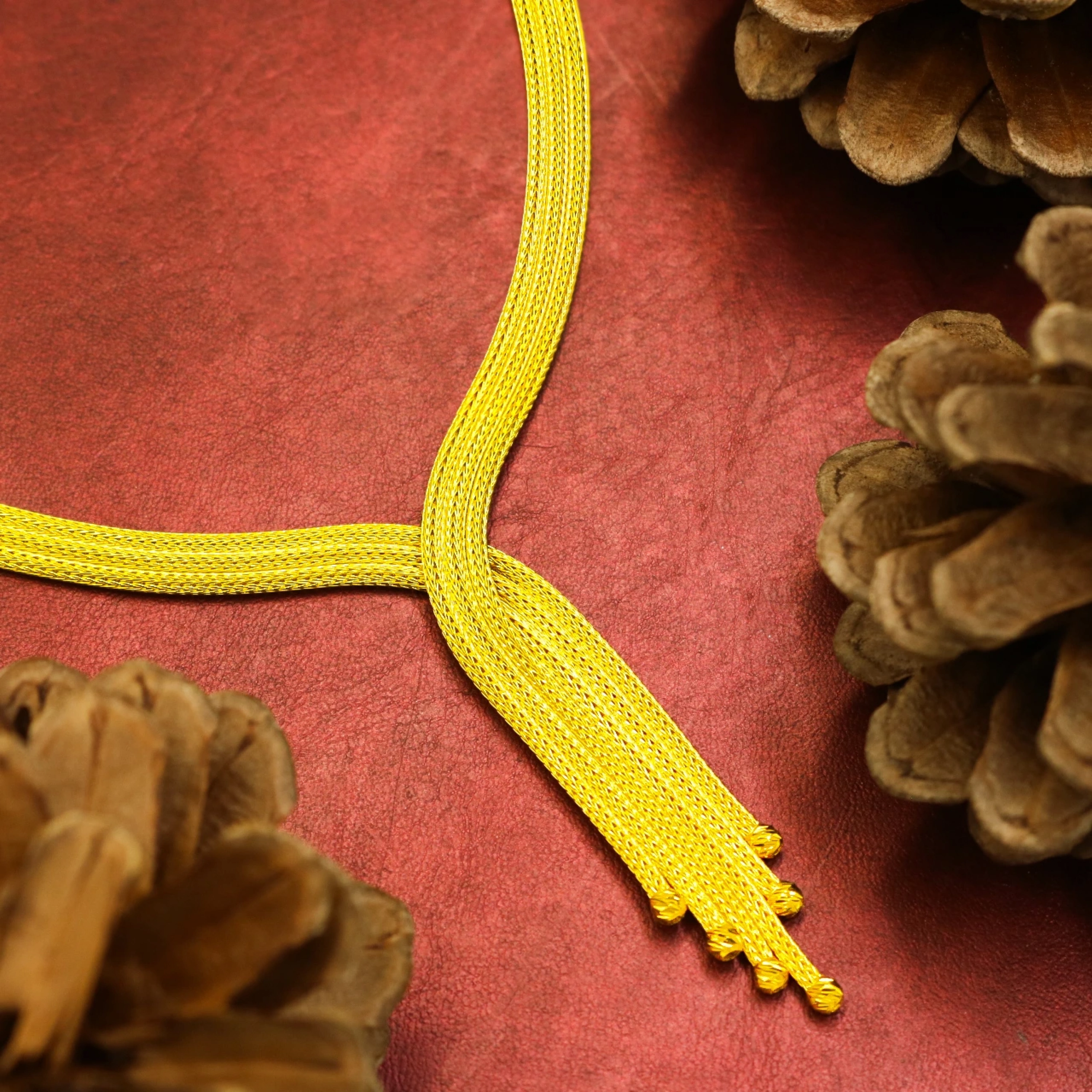 Hasır 8 Ayar Altın Set