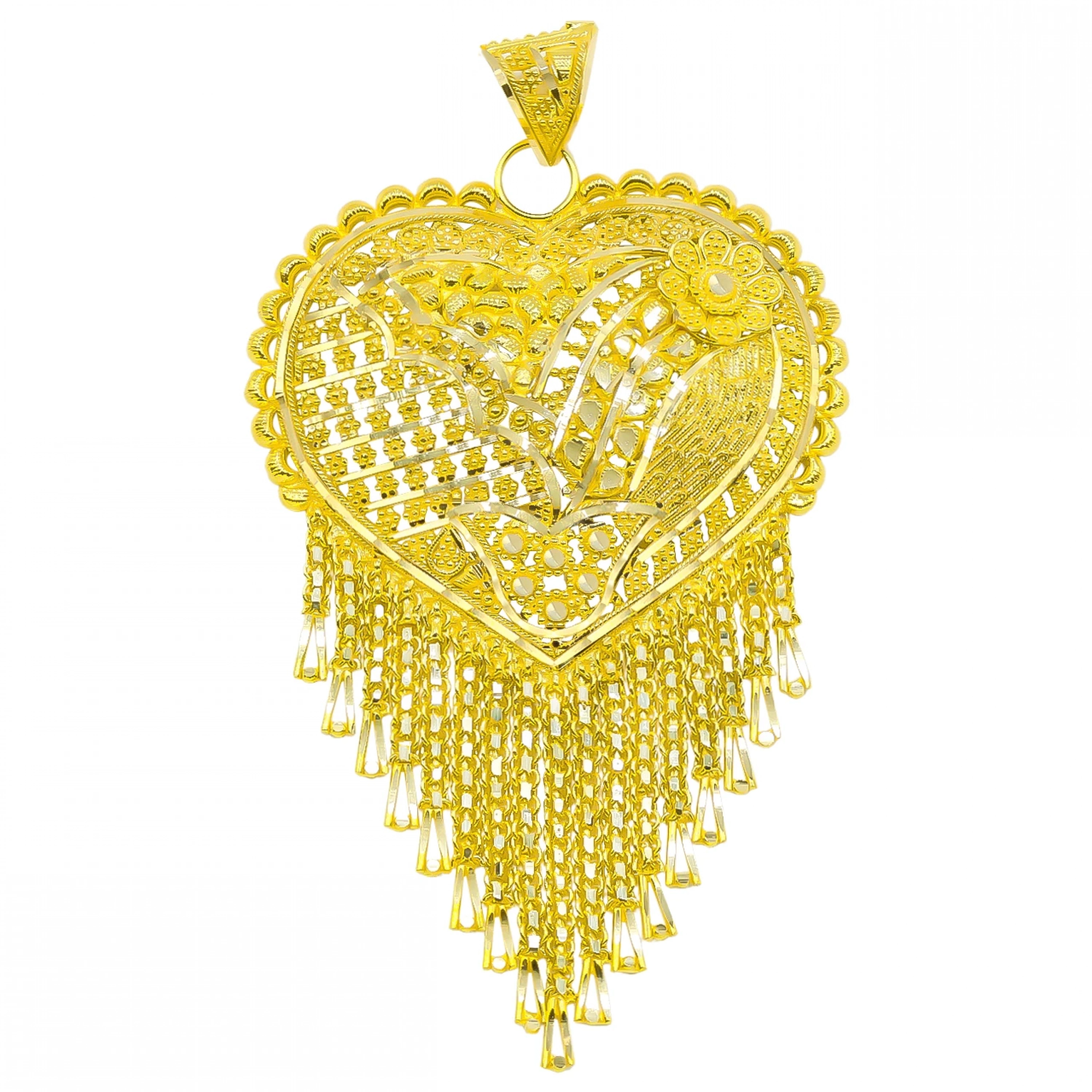 Hint İşi 14 Ayar Kolye Ucu