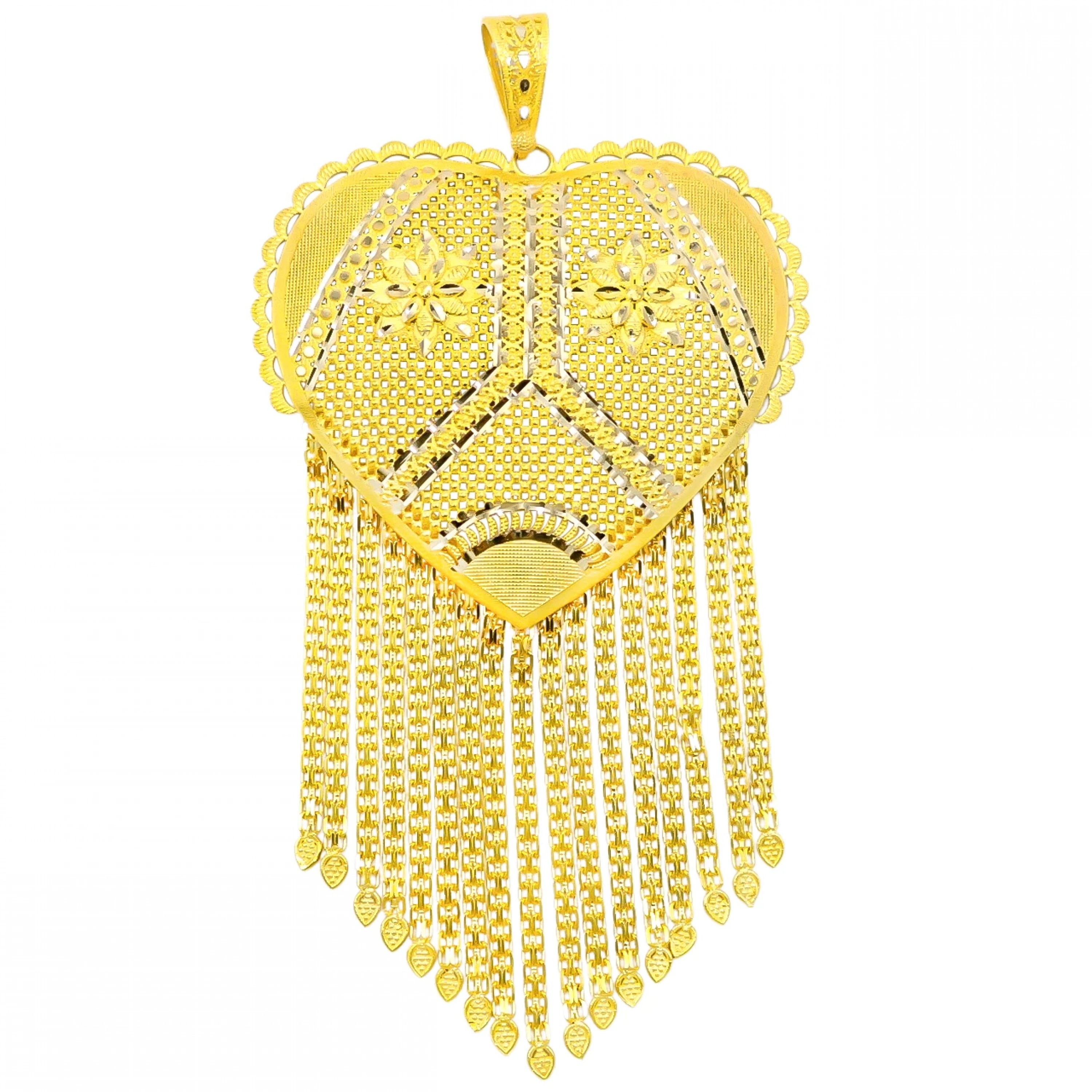 Hint İşi 14 Ayar Kolye Ucu