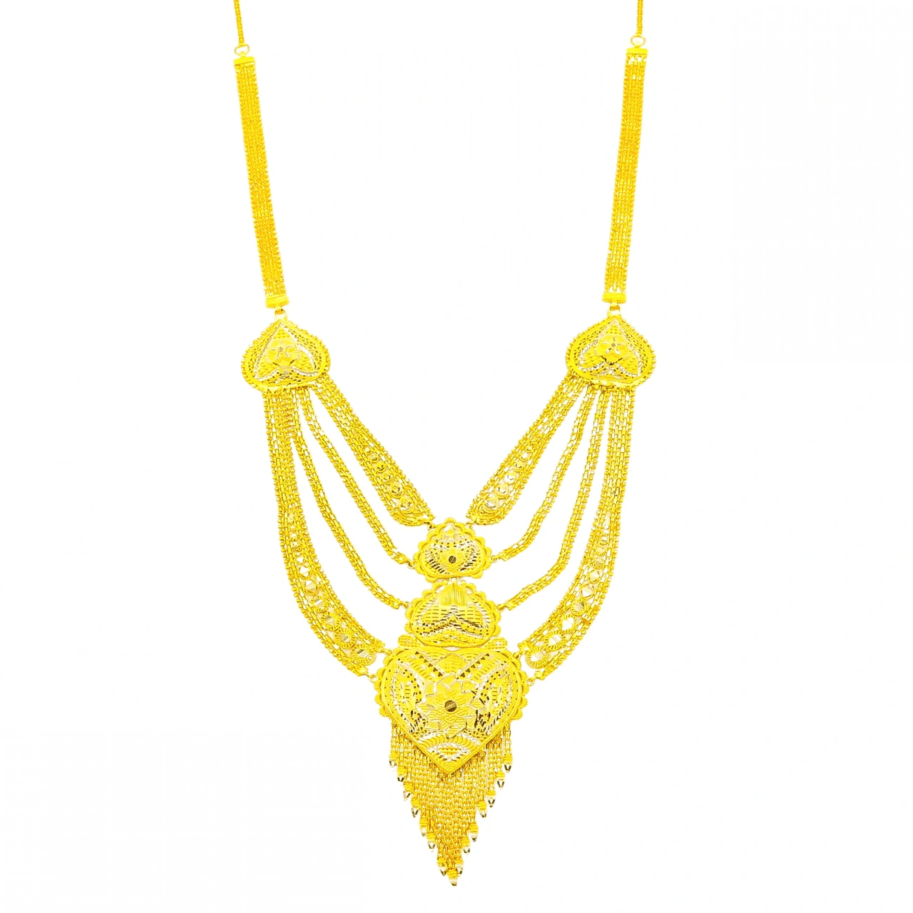 Hint işi 14 Ayar Altın Gerdanlık