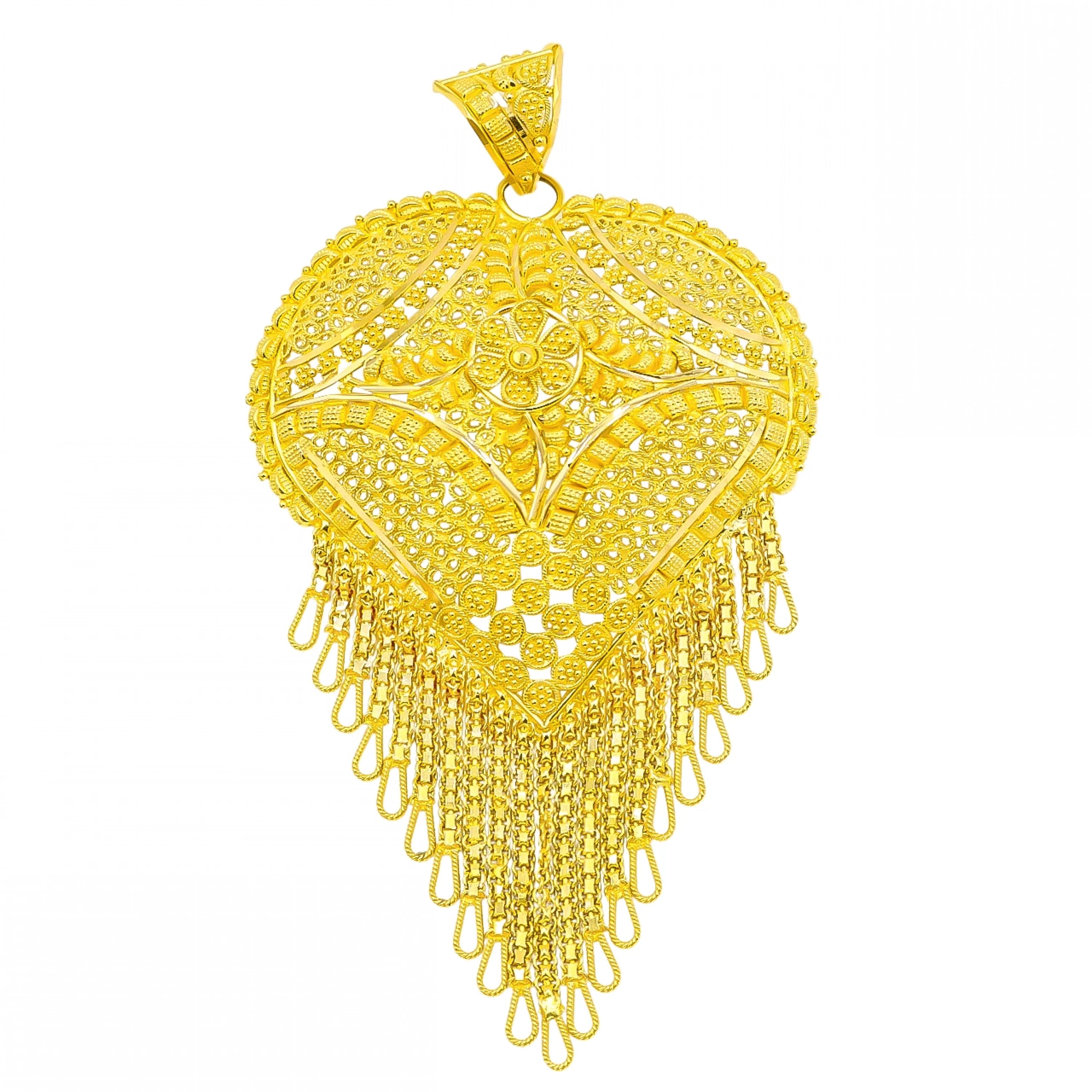 Hint İşi 22 Ayar Kolye Ucu