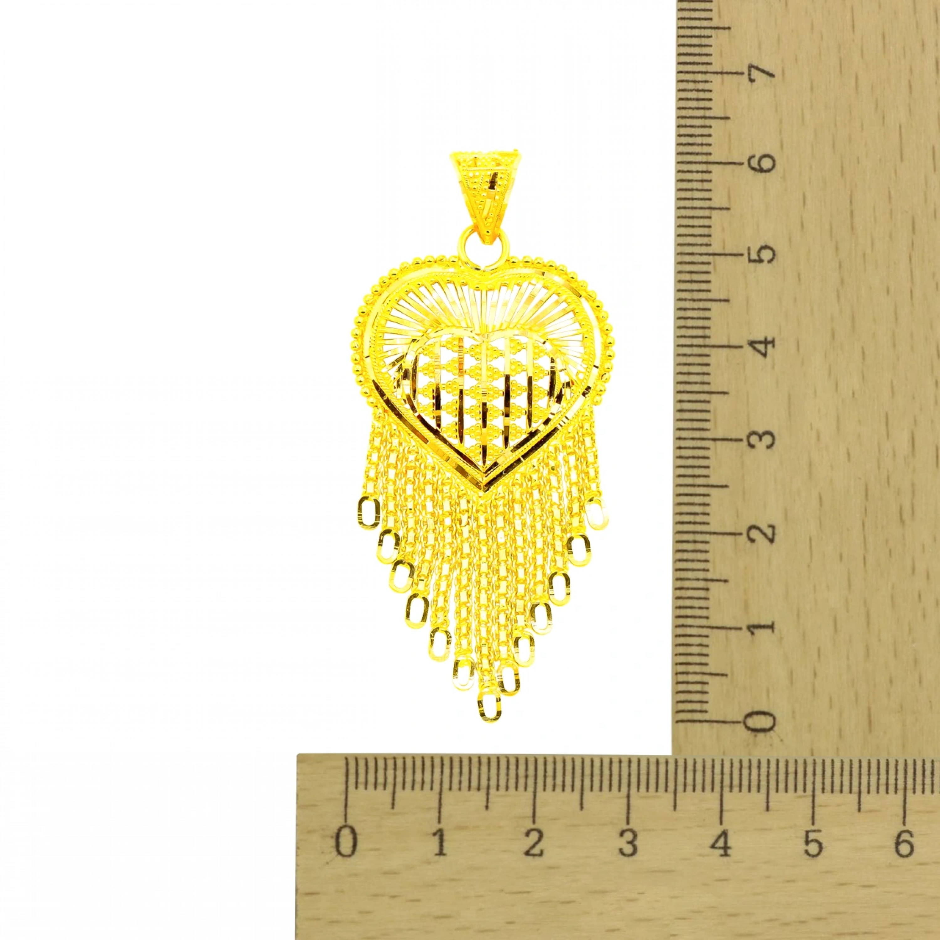 Hint İşi 22 Ayar Kolye Ucu