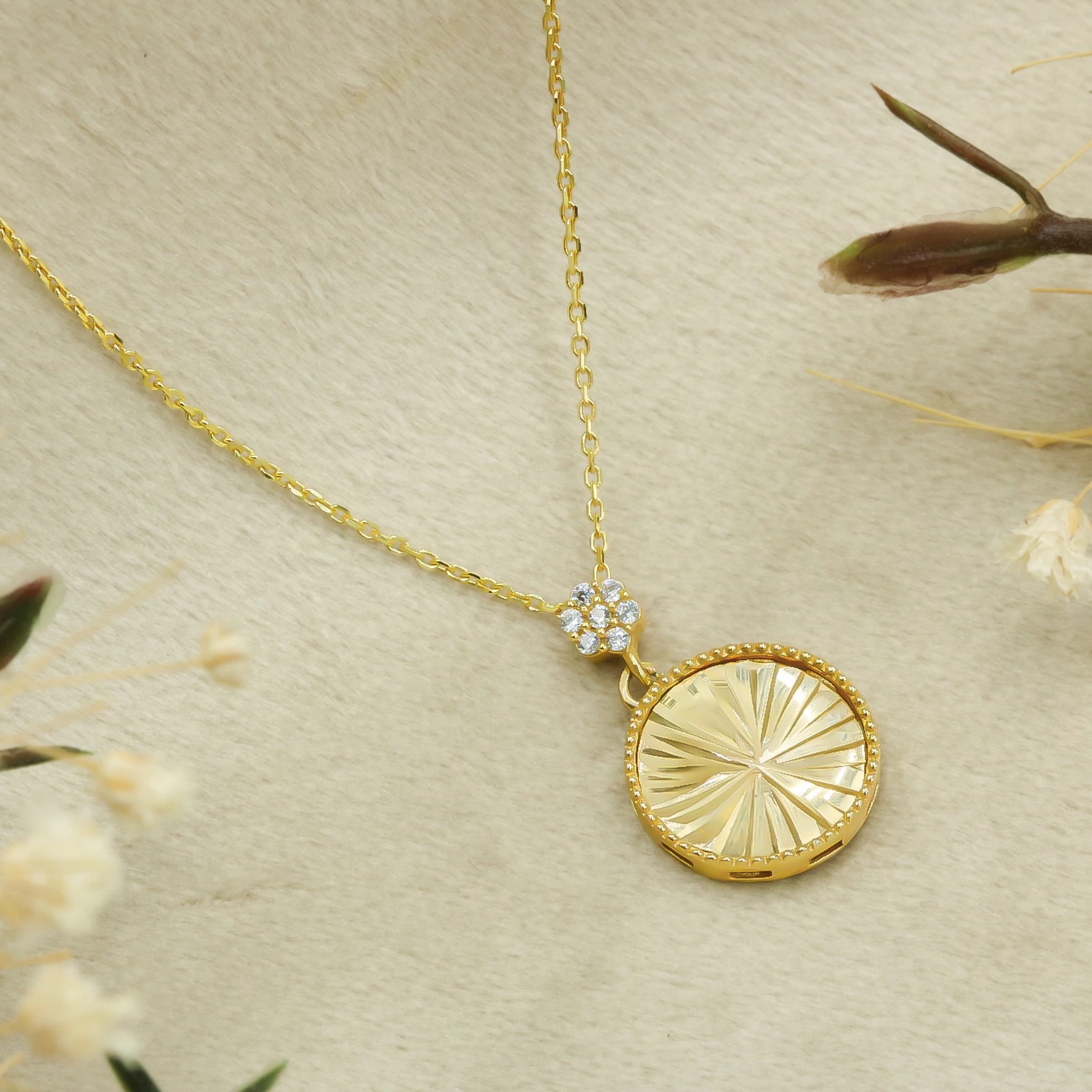 Hipnoz 8 Ayar Altın Kolye