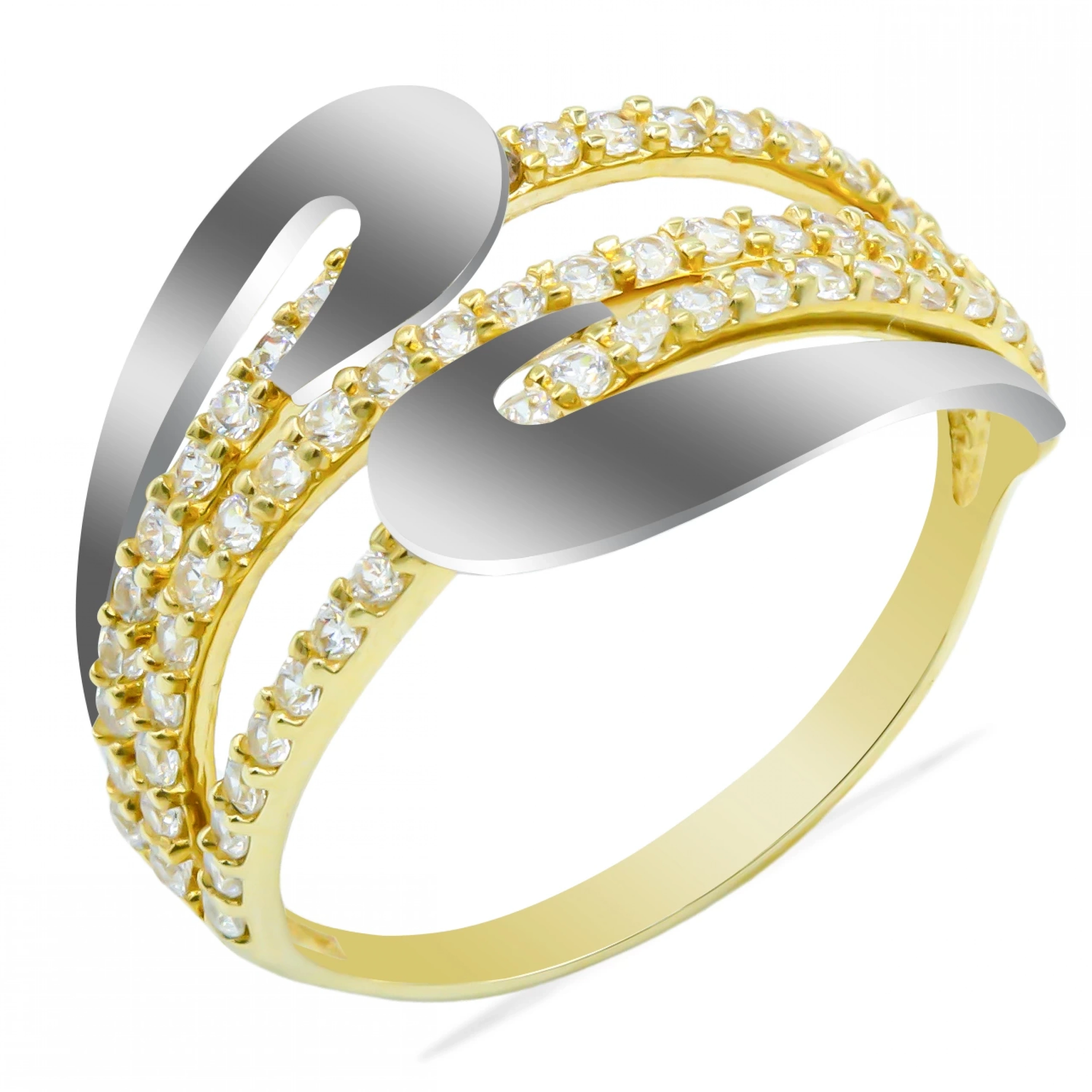 İkili Kanca 14 Ayar Altın Yüzük