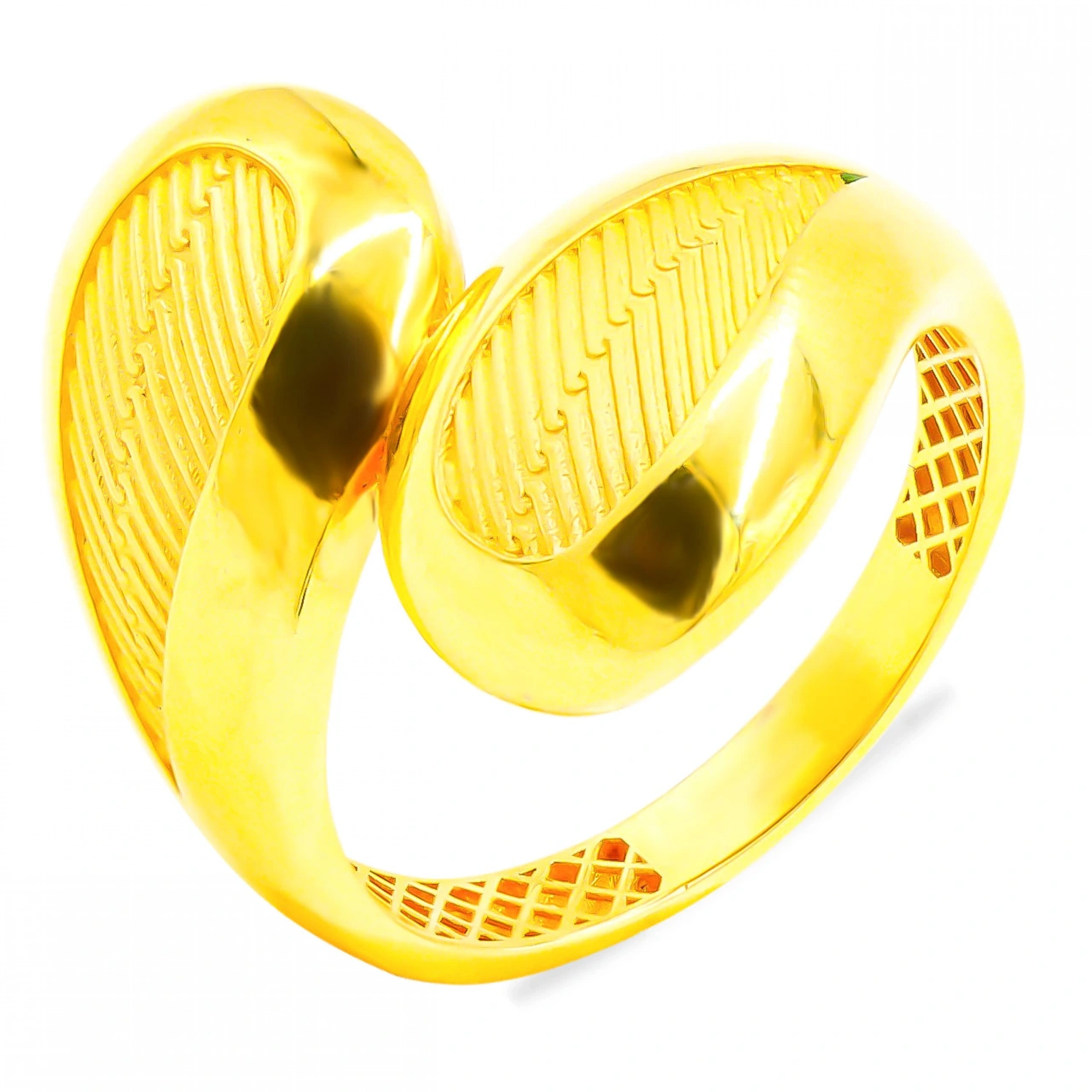 İkiz Tasarım 22 Ayar Altın Yüzük