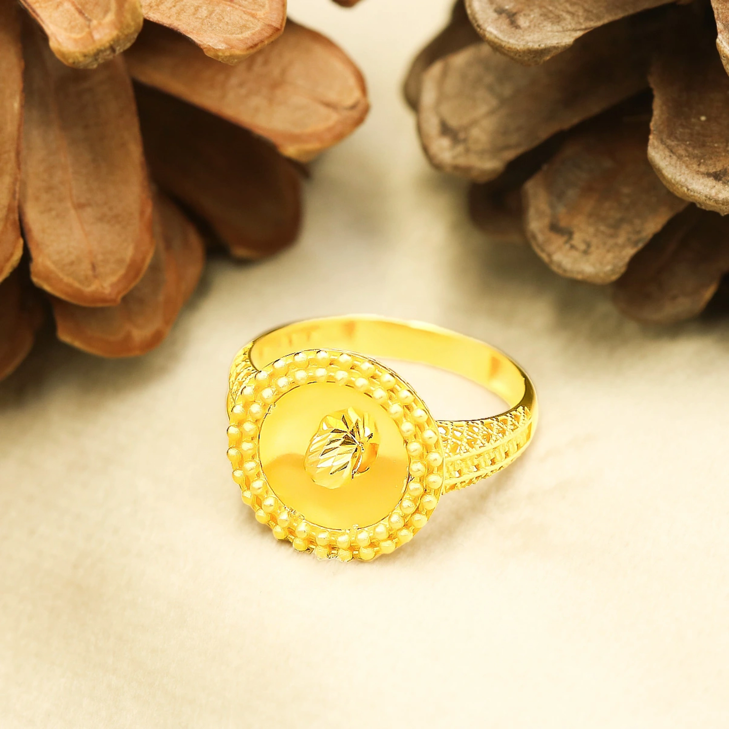 Dorika Toplu Model 22 Ayar Altın Yüzük