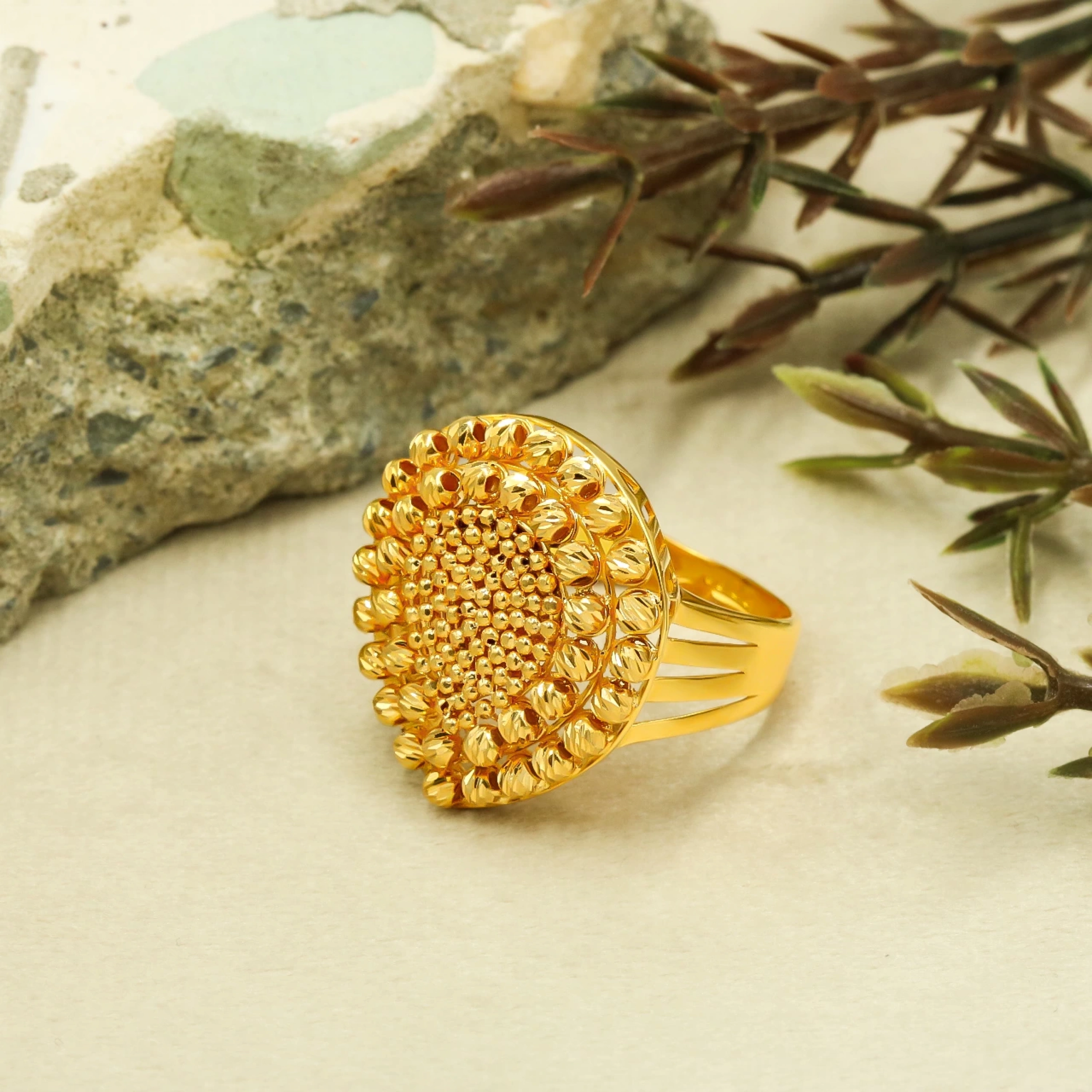 Dorika 22 Ayar Altın Yüzük