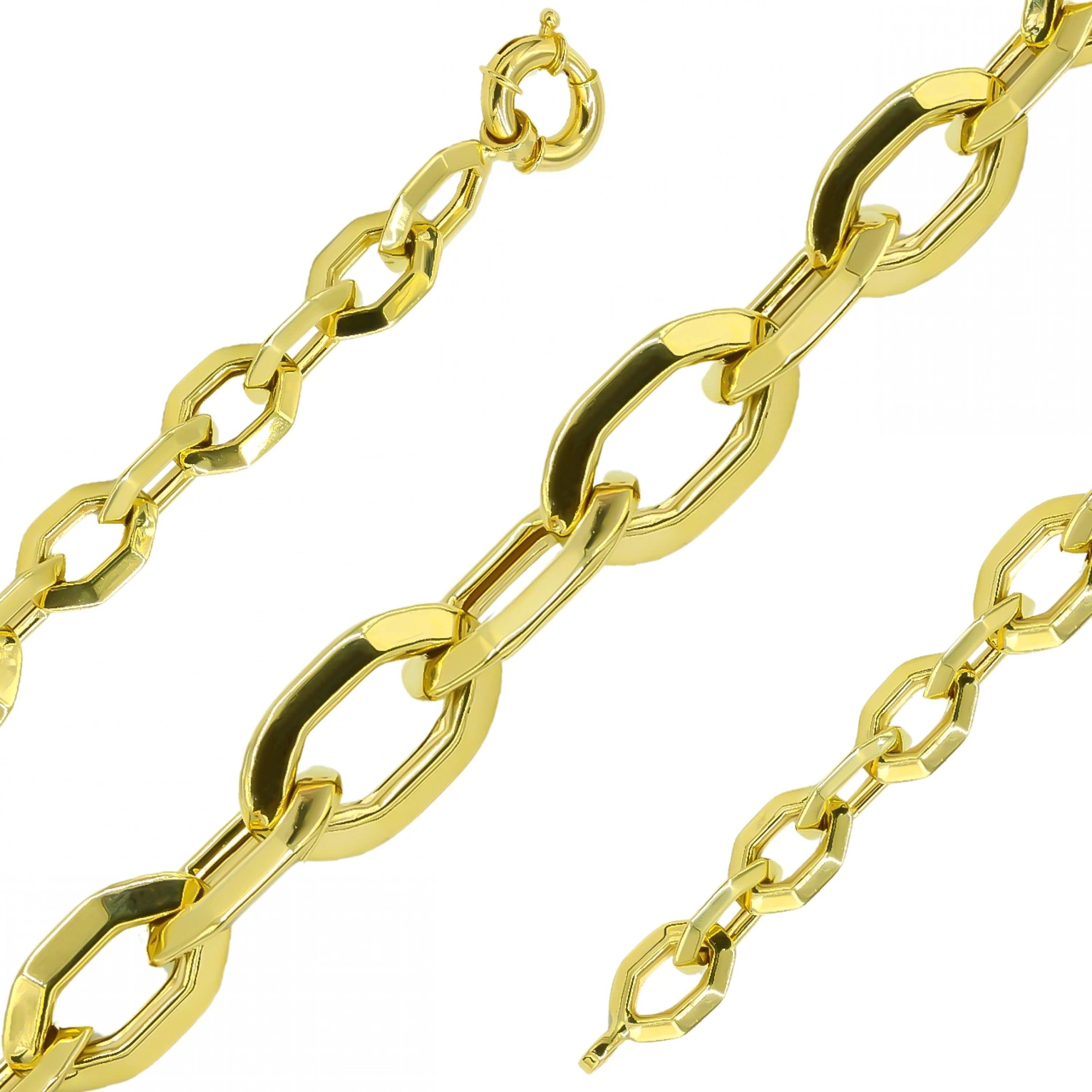 Kalın Ataç 14 Ayar Altın Bileklik