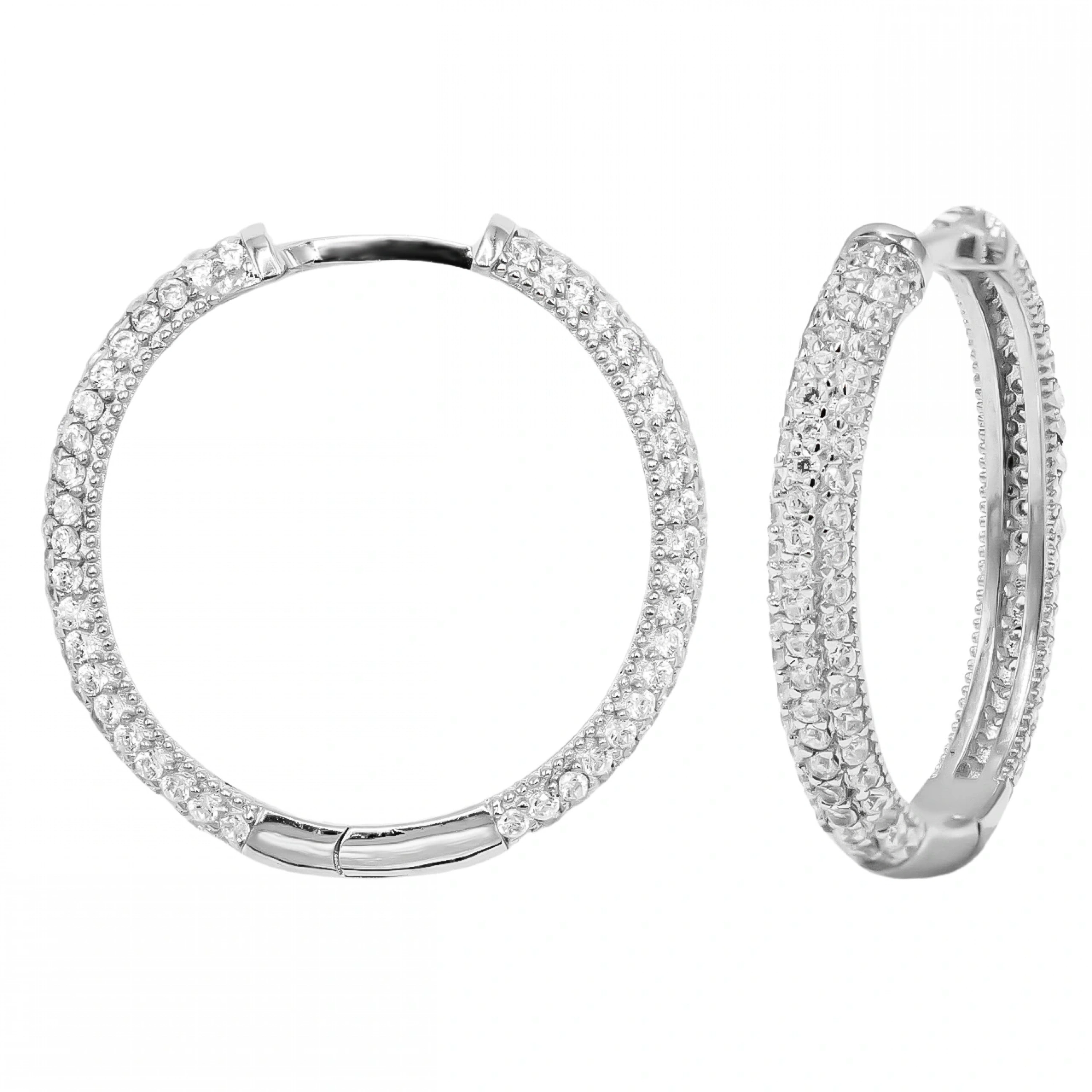 Tam Tur 14 Ayar Halka Altın Küpe