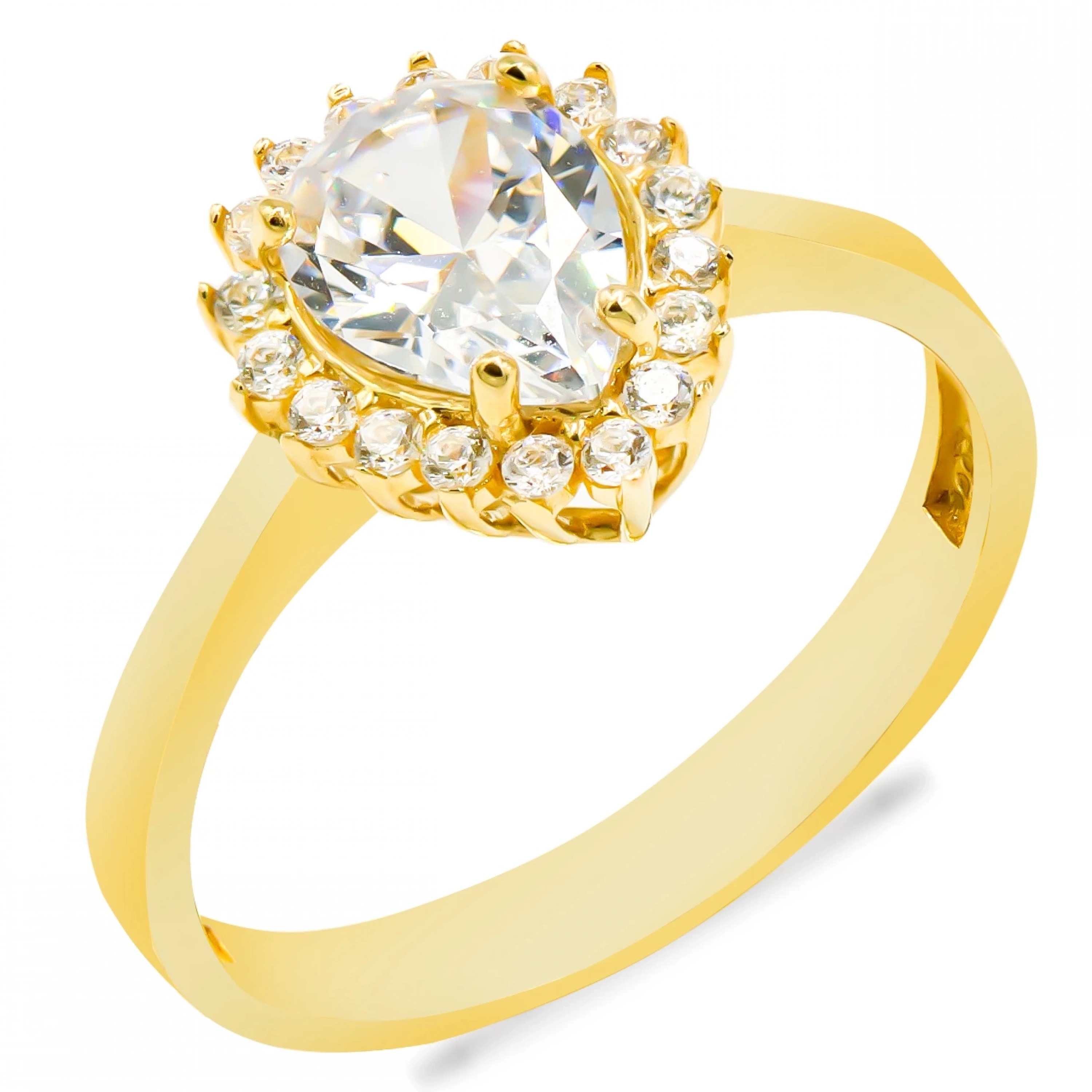 Damla 14 Ayar Altın Yüzük