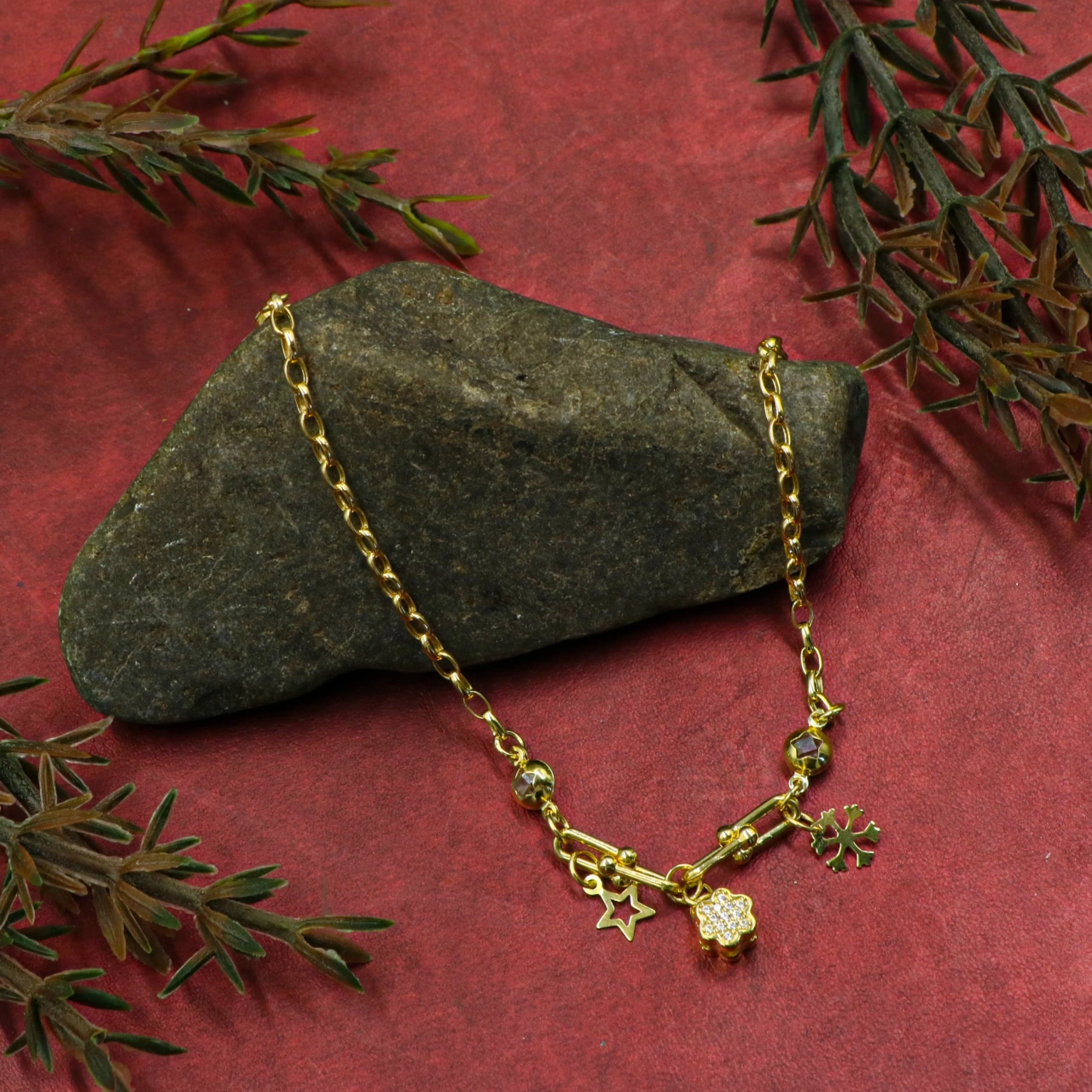 Kartanesi Pandora 14 Ayar Altın Bileklik