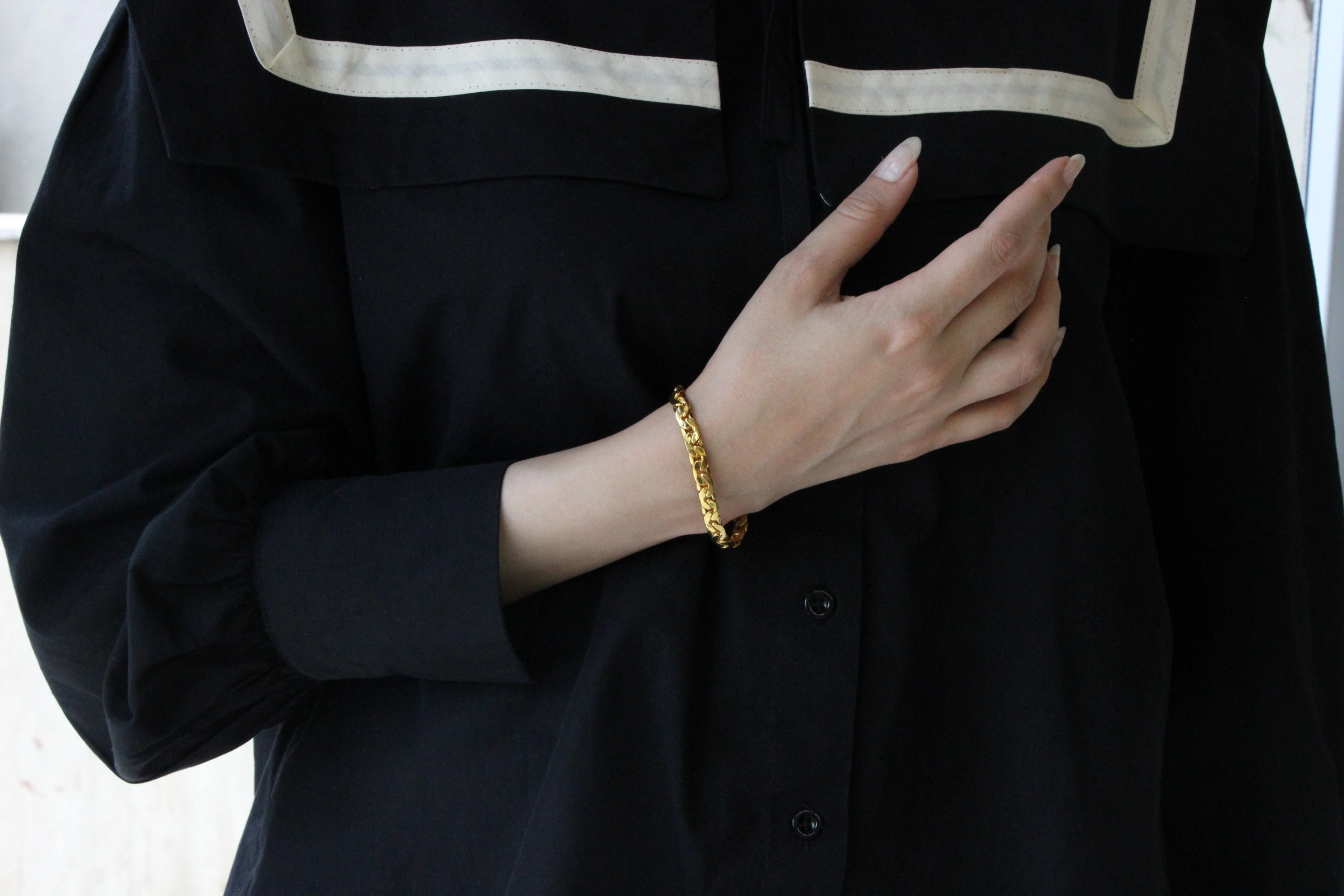 Modern Gurmet 14 Ayar Altın Bileklik