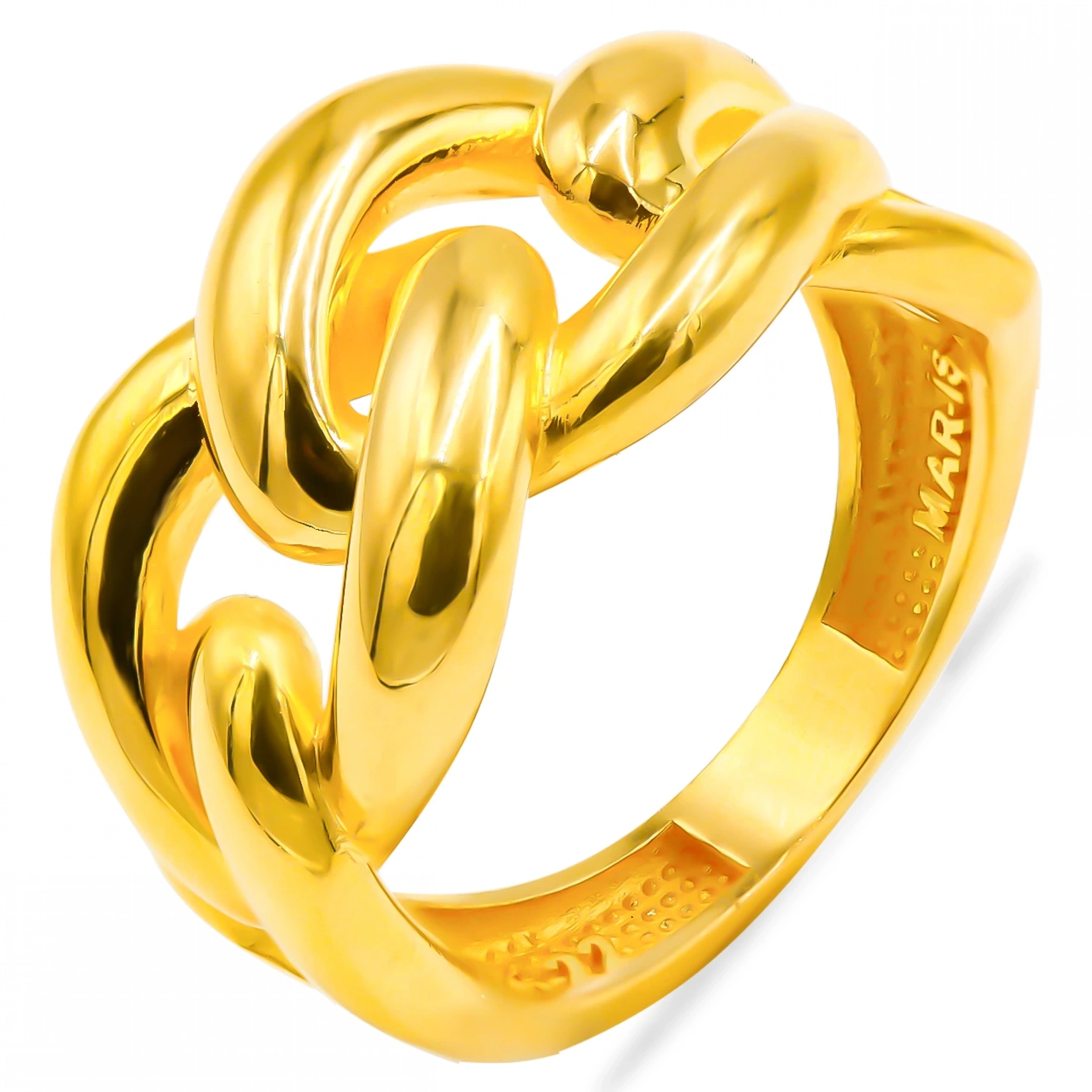 Zincir 22 Ayar Altın Yüzük