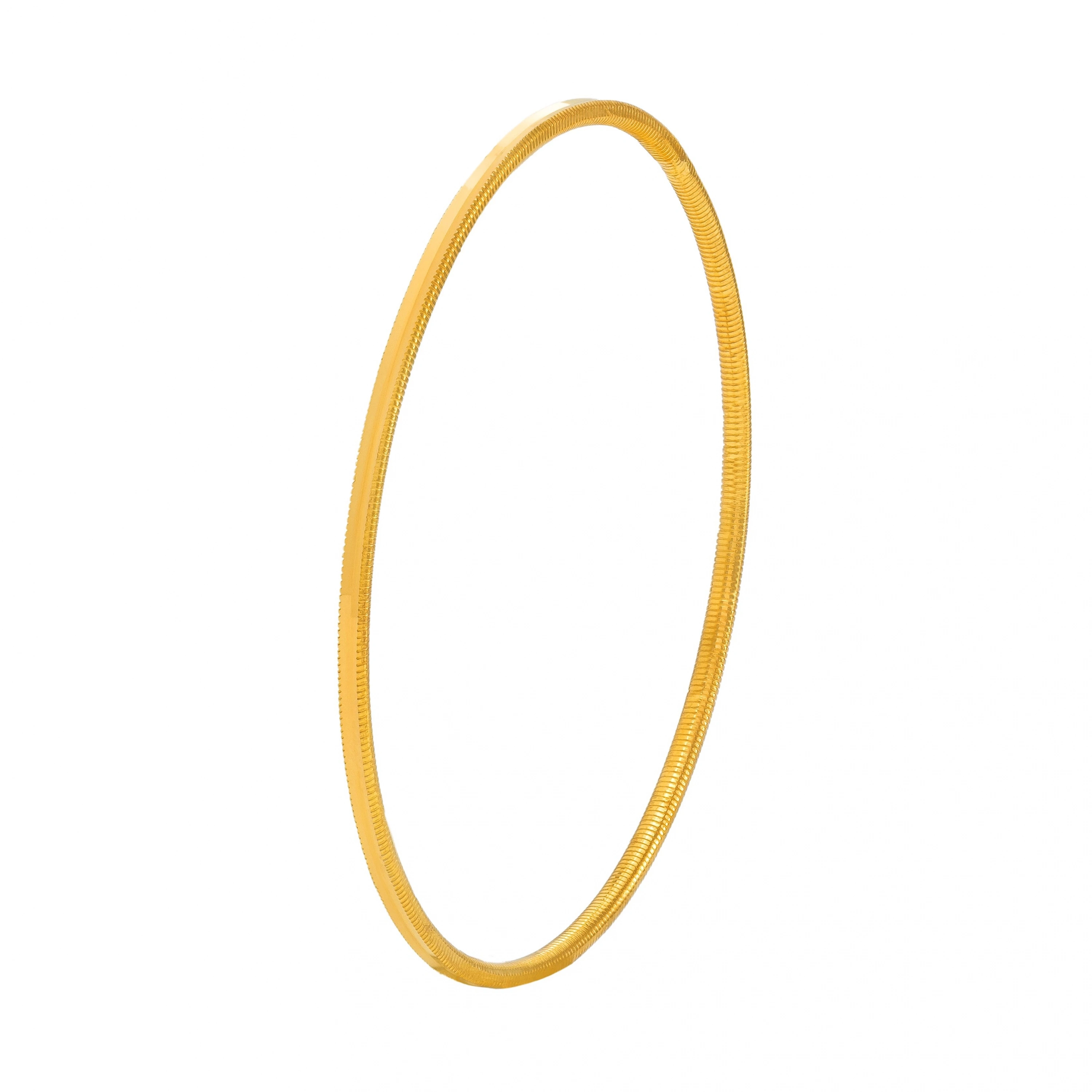 Oluklu Ajda 22 Ayar Altın Bilezik (8 Gram)