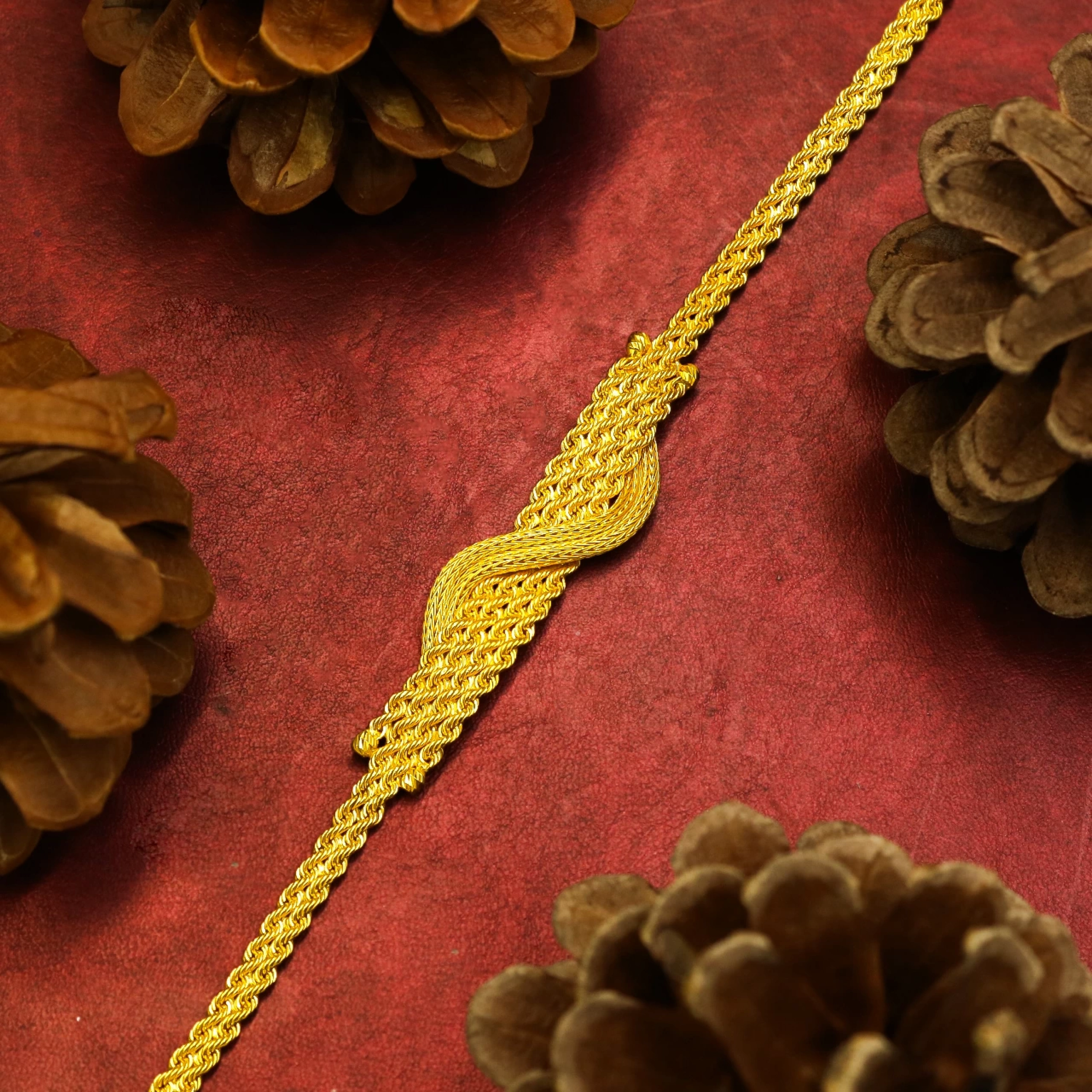 Örgü Dorika Model 8 Ayar Altın Set