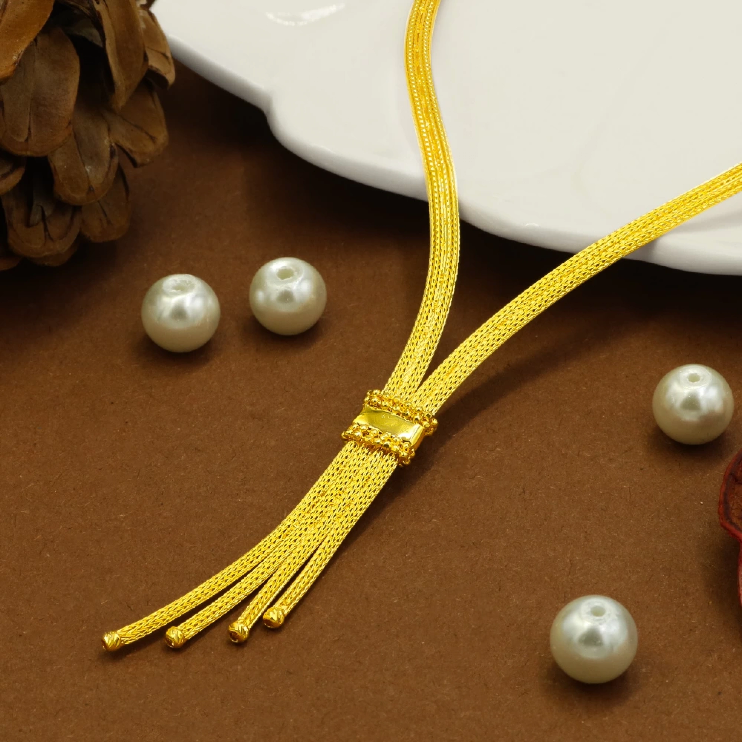 Örgü Model 14 Ayar Altın Set