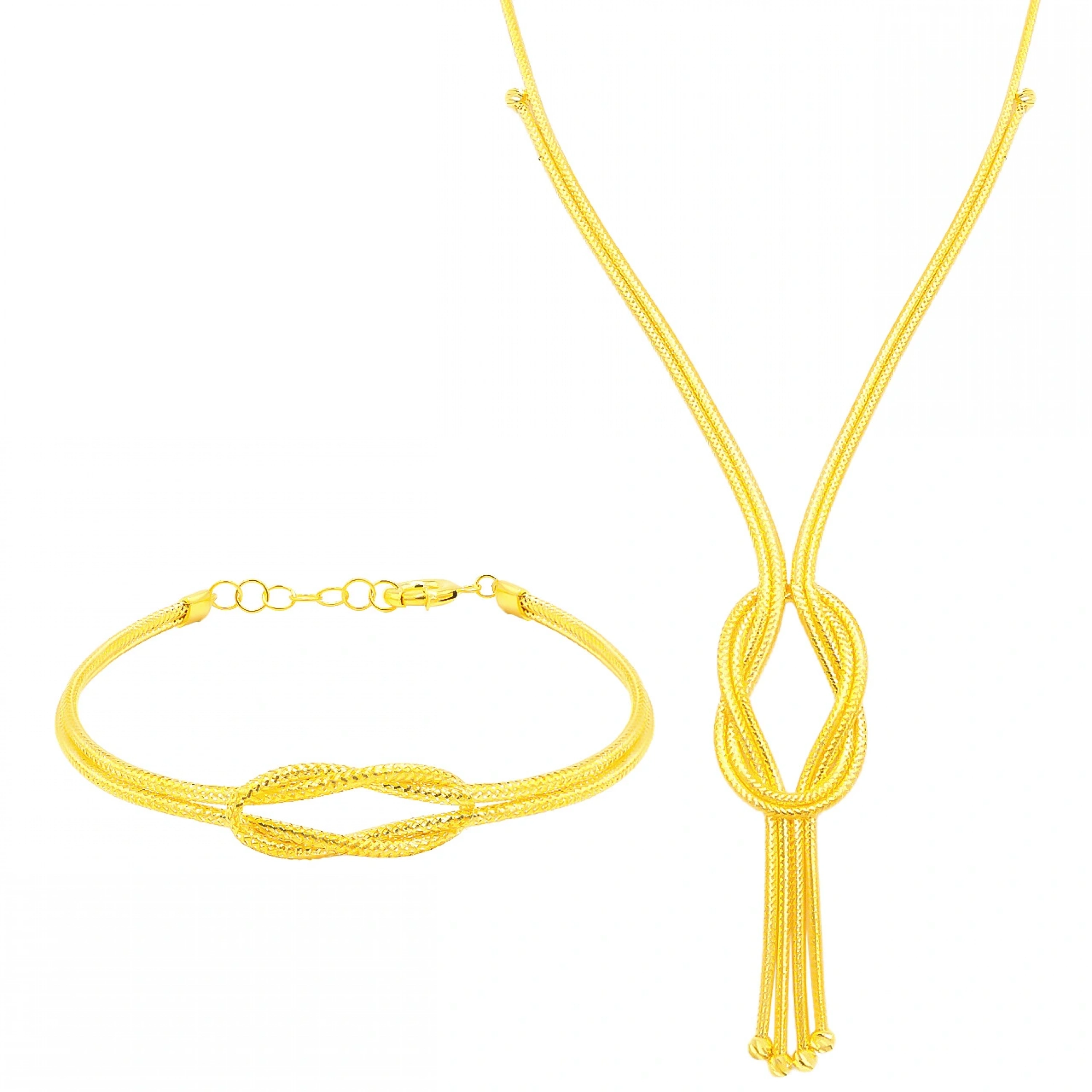 Örgü Model 22 Ayar Altın Set