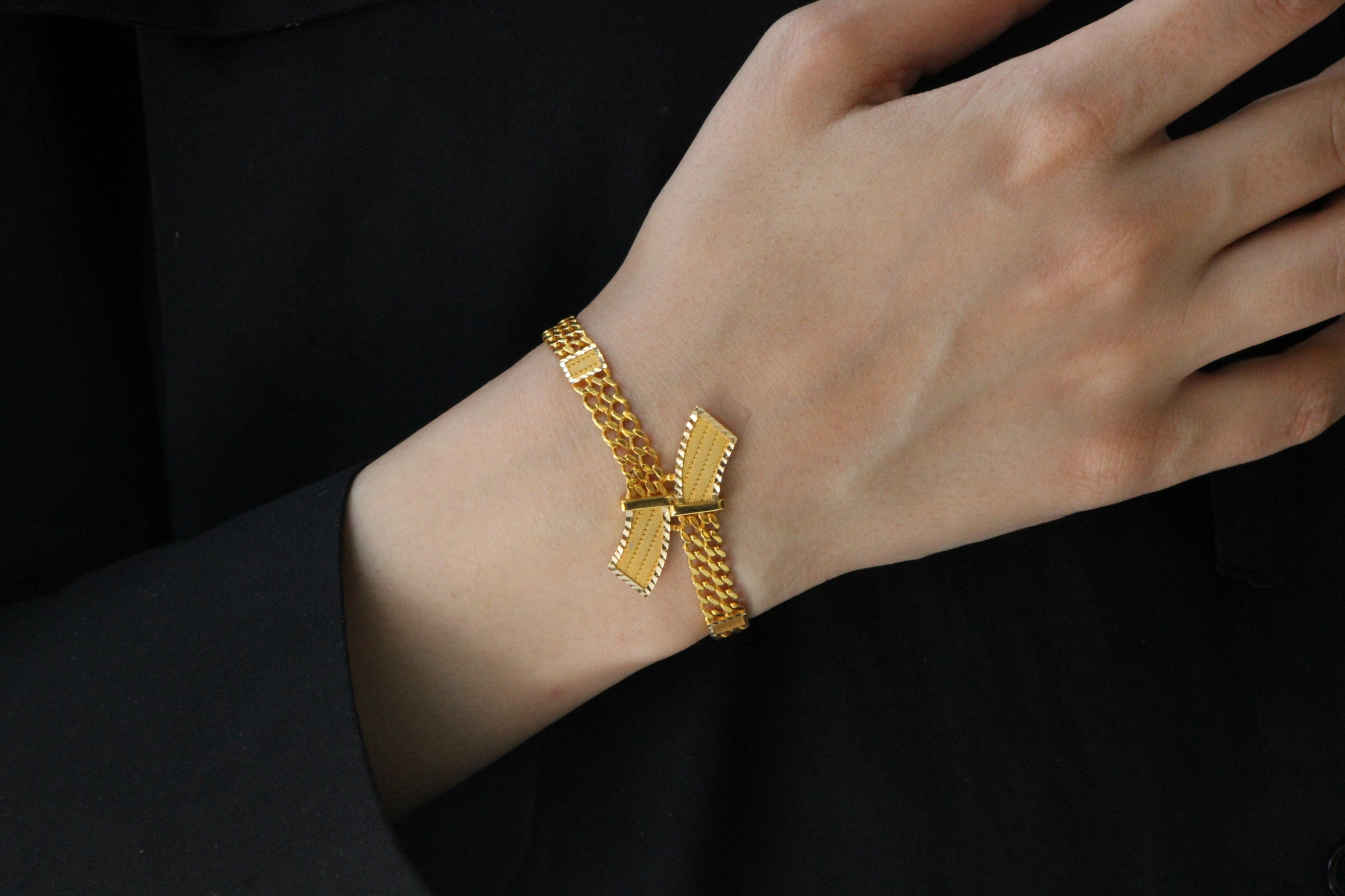 Özel Model Hasır 14 Ayar Bileklik