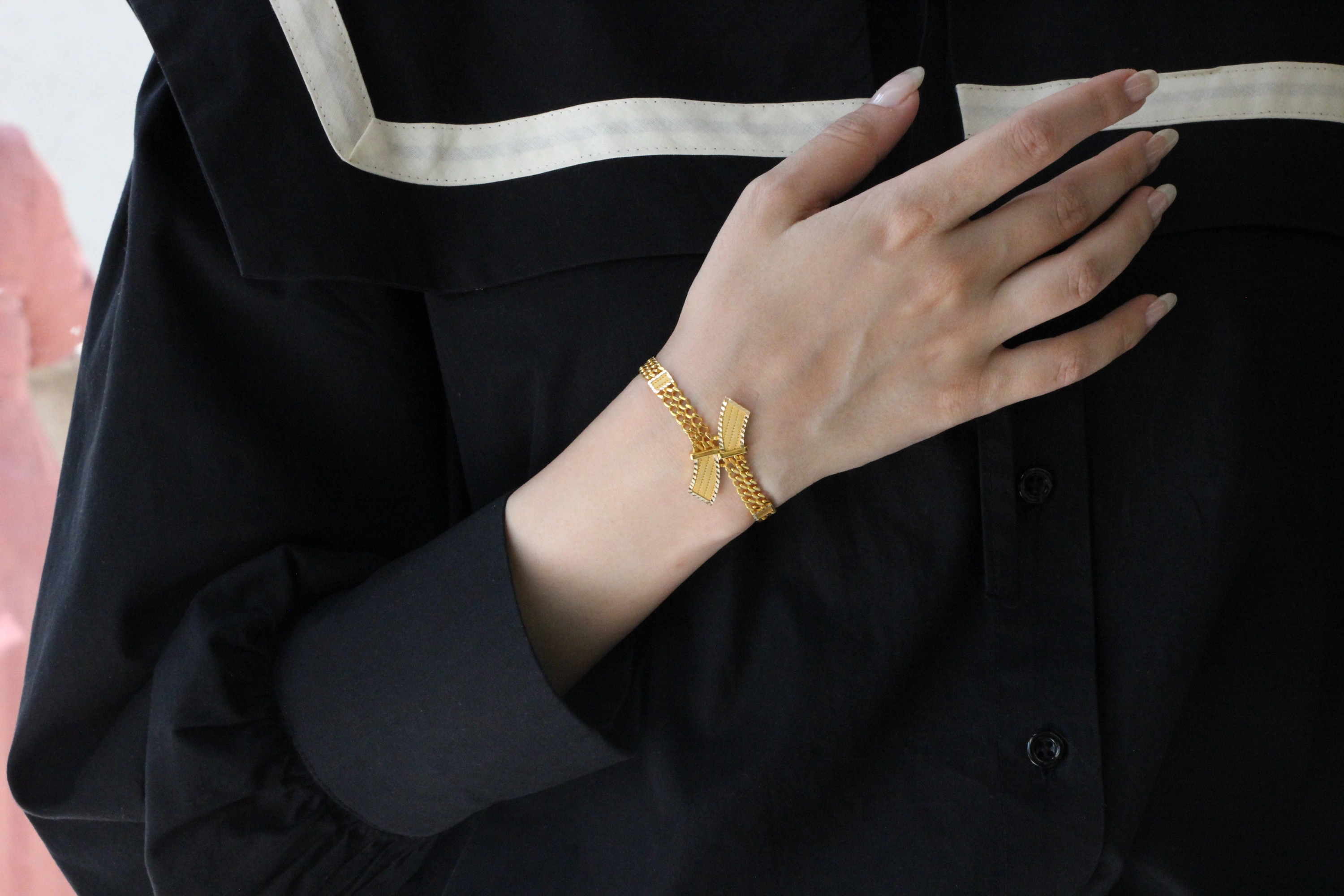 Özel Model Hasır 14 Ayar Bileklik