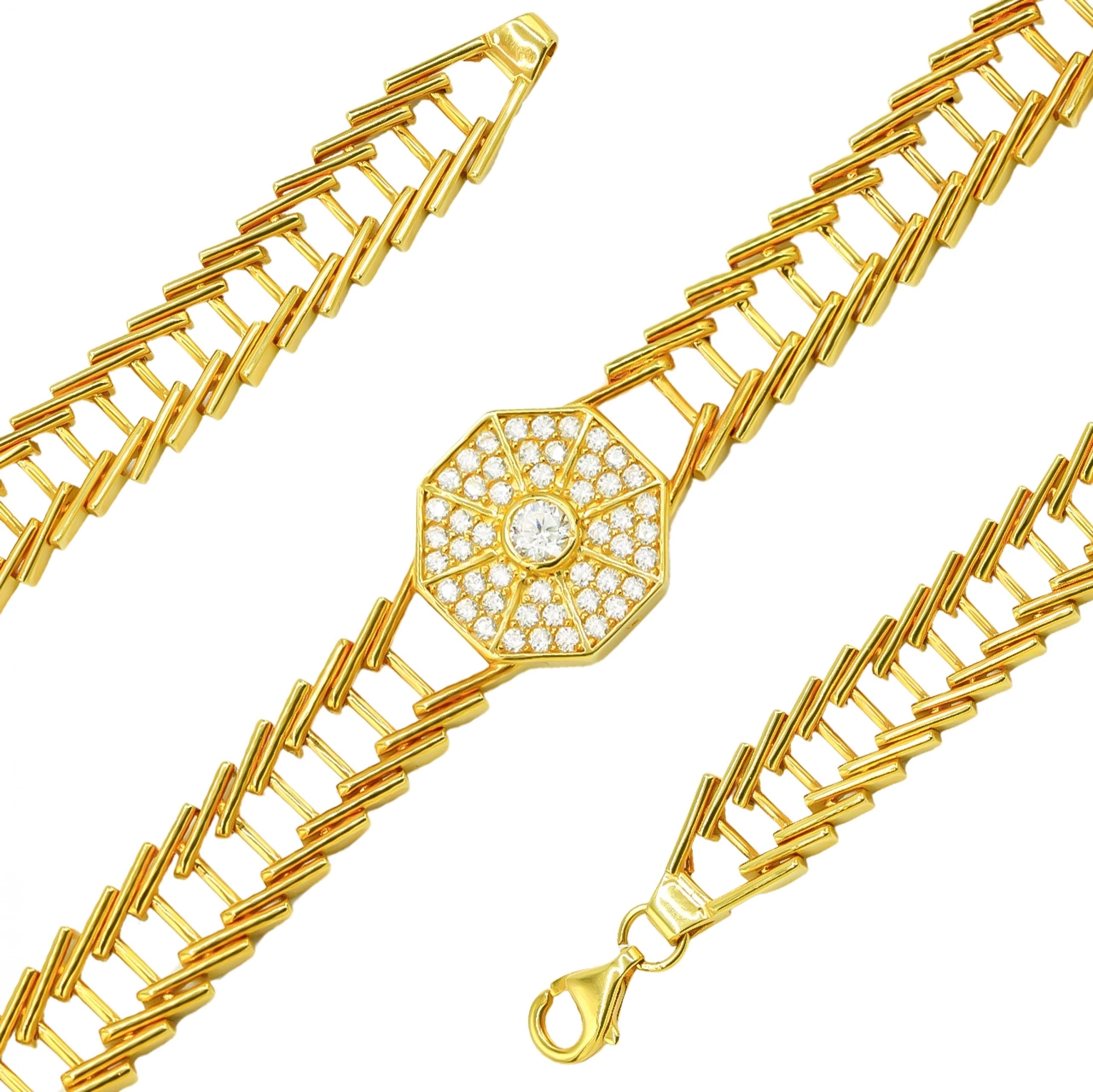 Özel Seri 14 Ayar Altın Bileklik