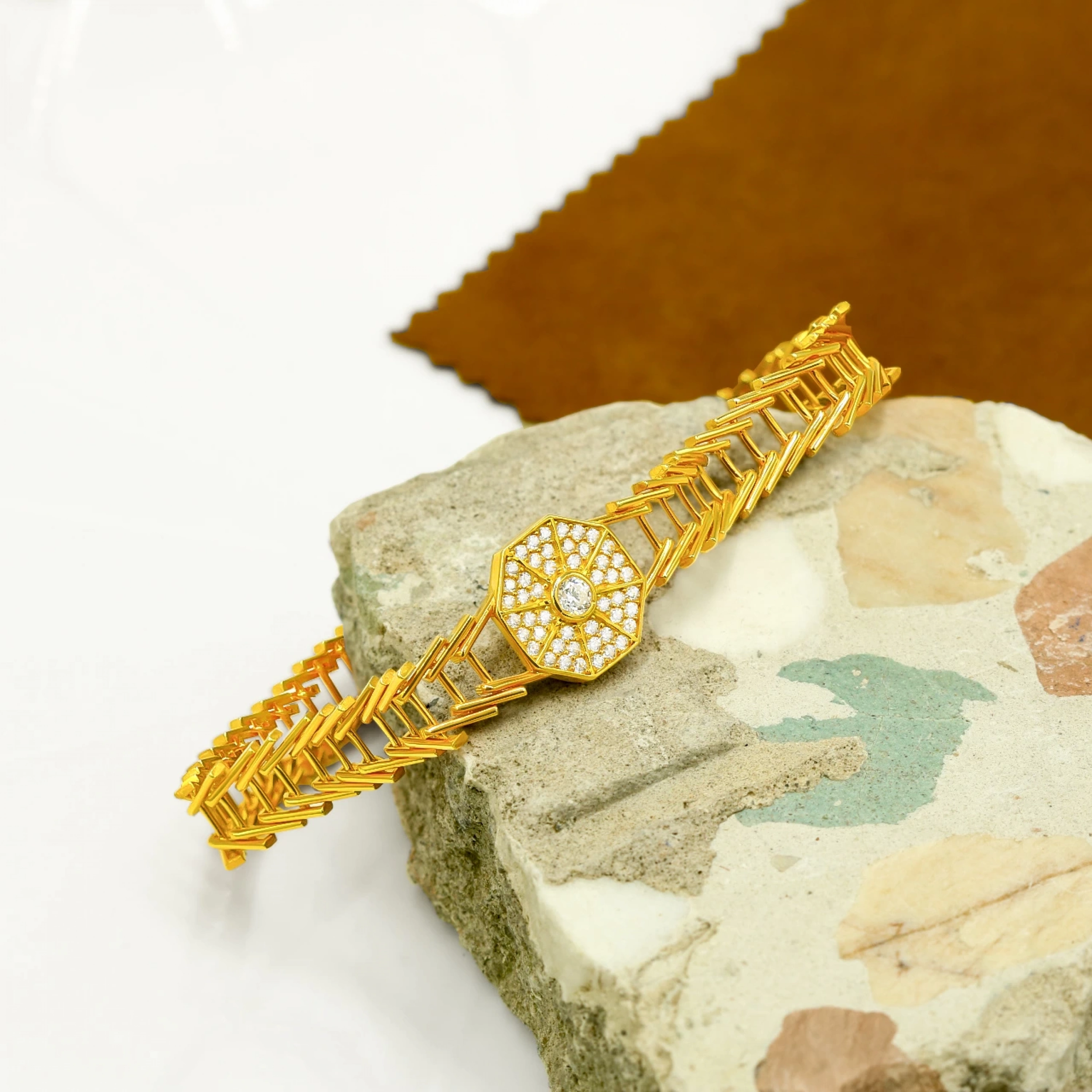 Özel Seri 14 Ayar Altın Bileklik