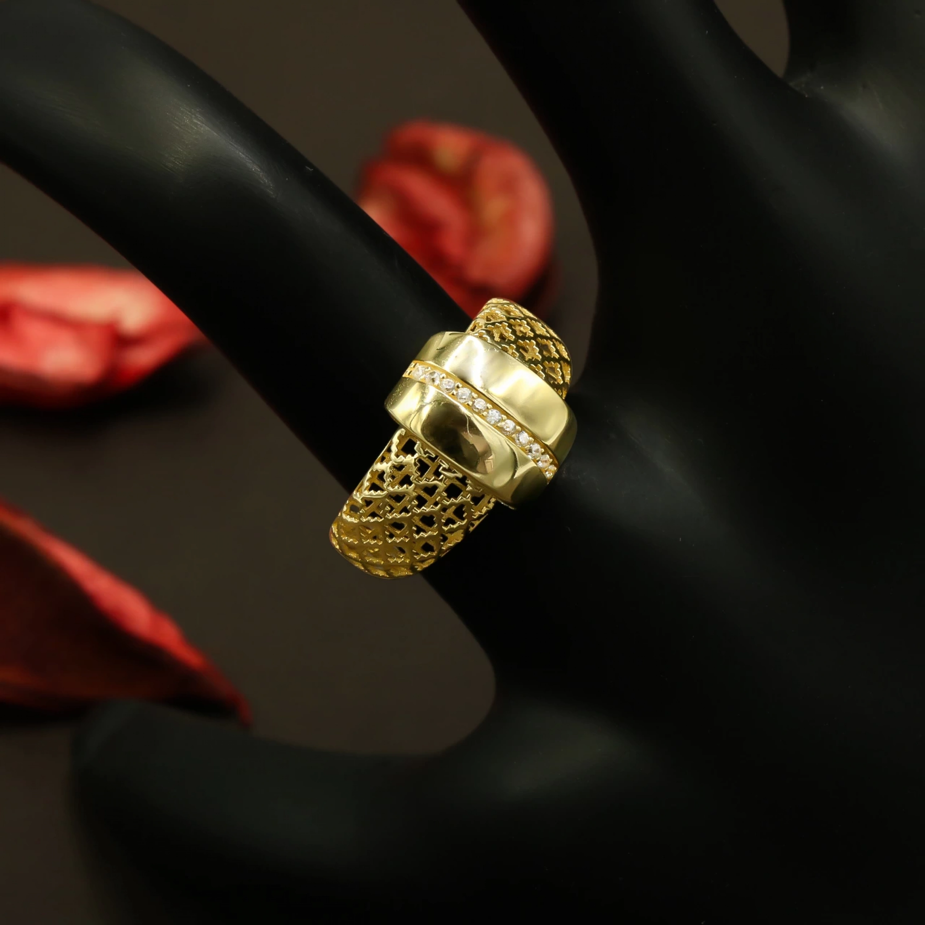 Özel Tasarım 14 Ayar Altın Yüzük