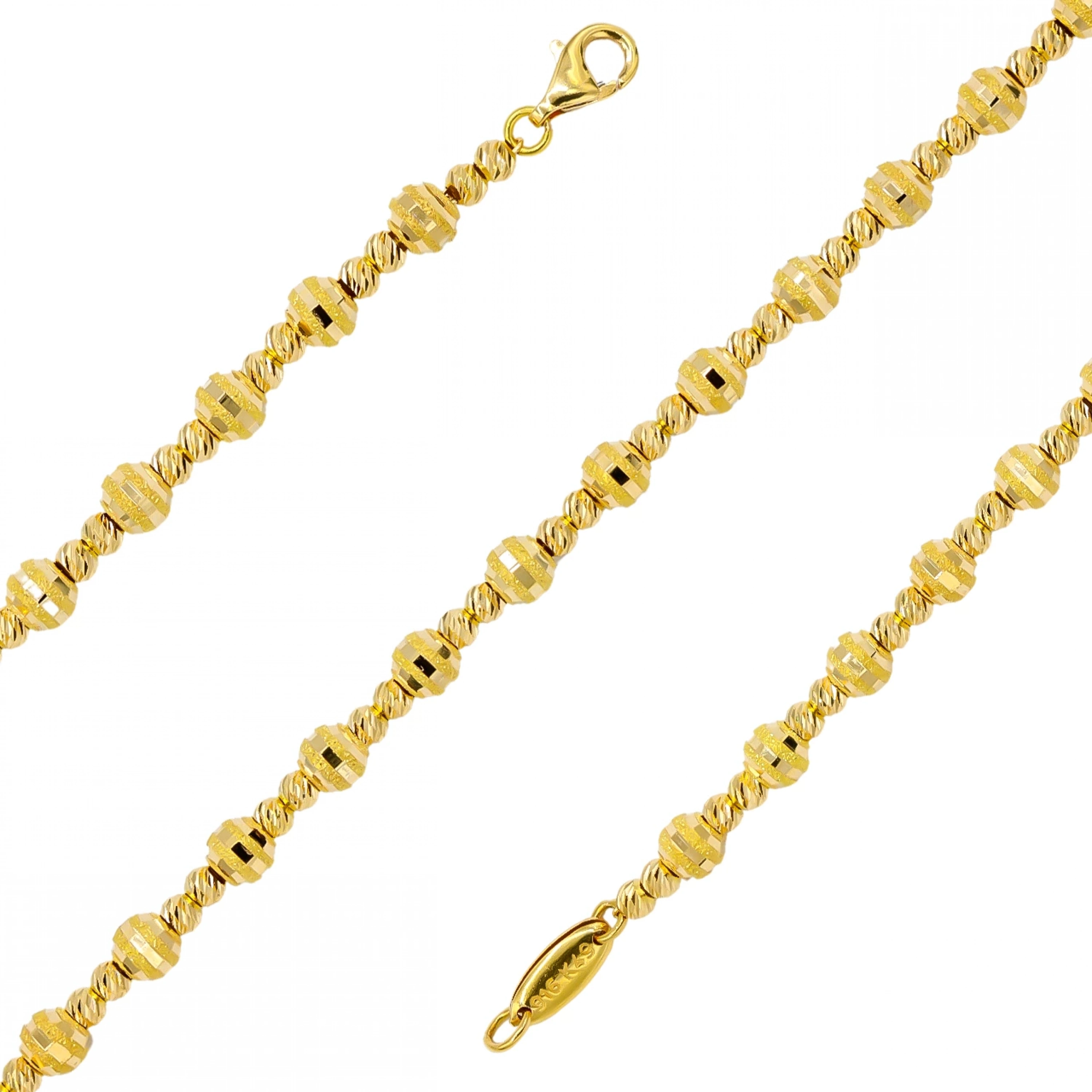 Özel Tasarım Dorika 22 Ayar Altın Bileklik