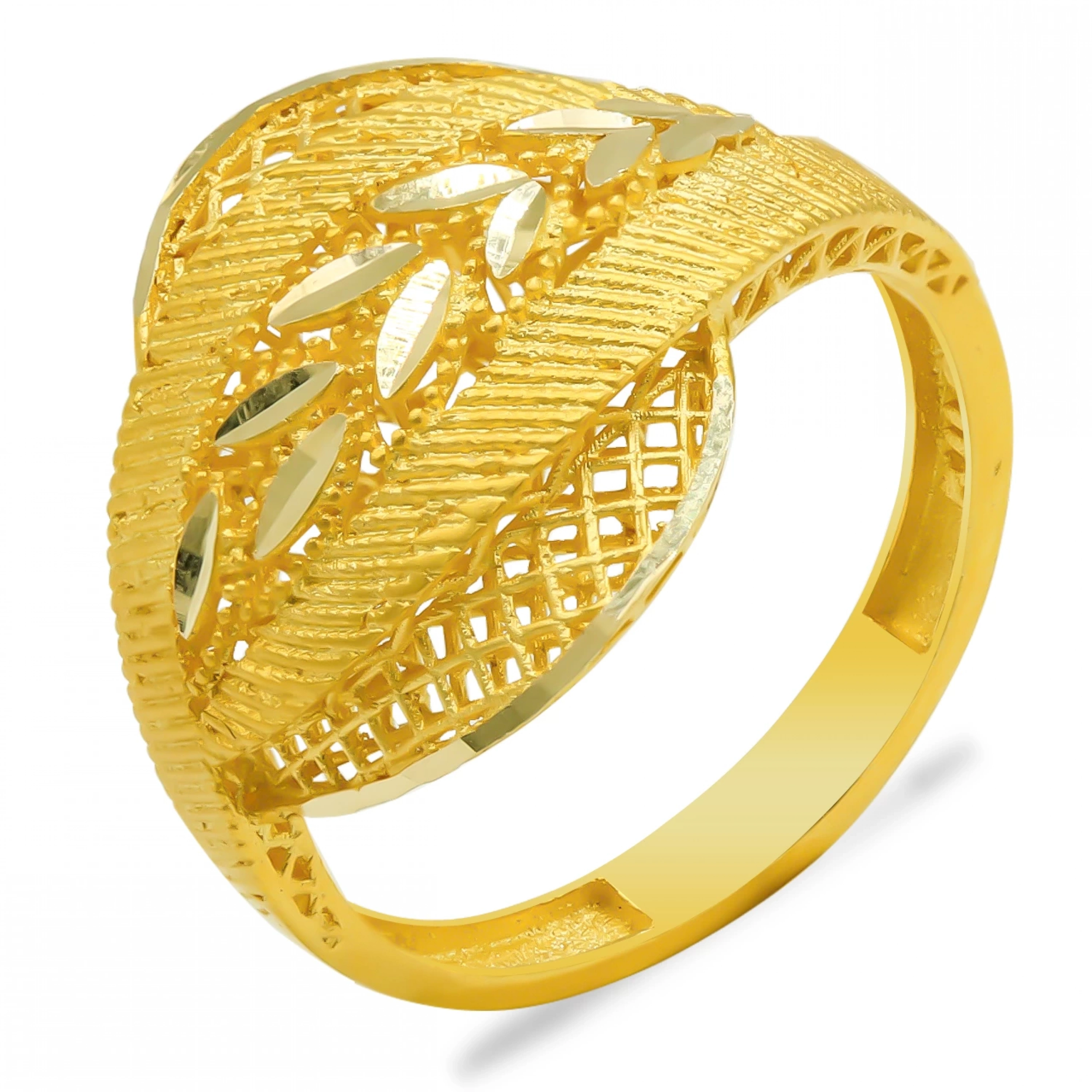 Özel Tasarım Telkari 14 Ayar Altın Yüzük