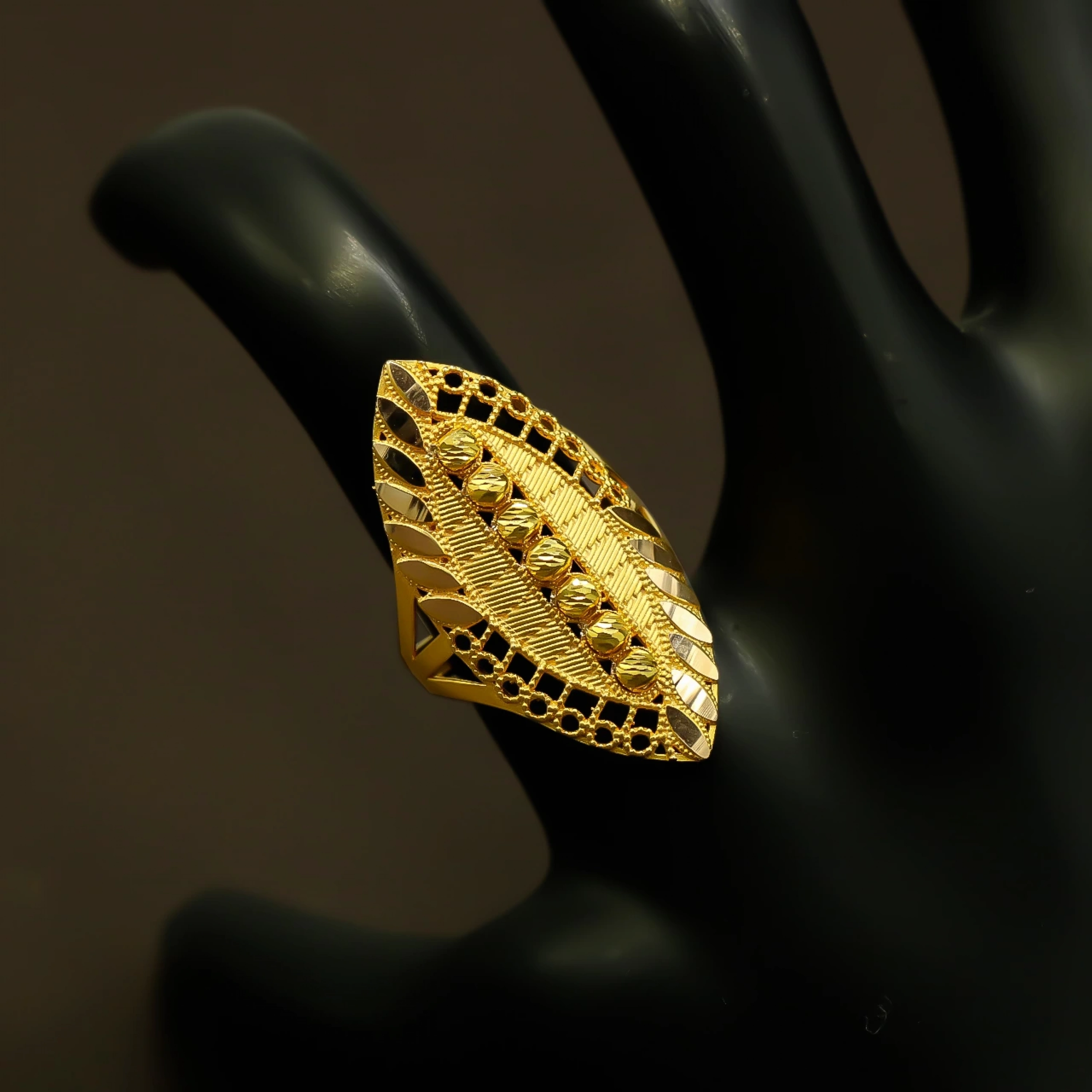 Özel Tasarım Telkari 14 Ayar Altın Yüzük